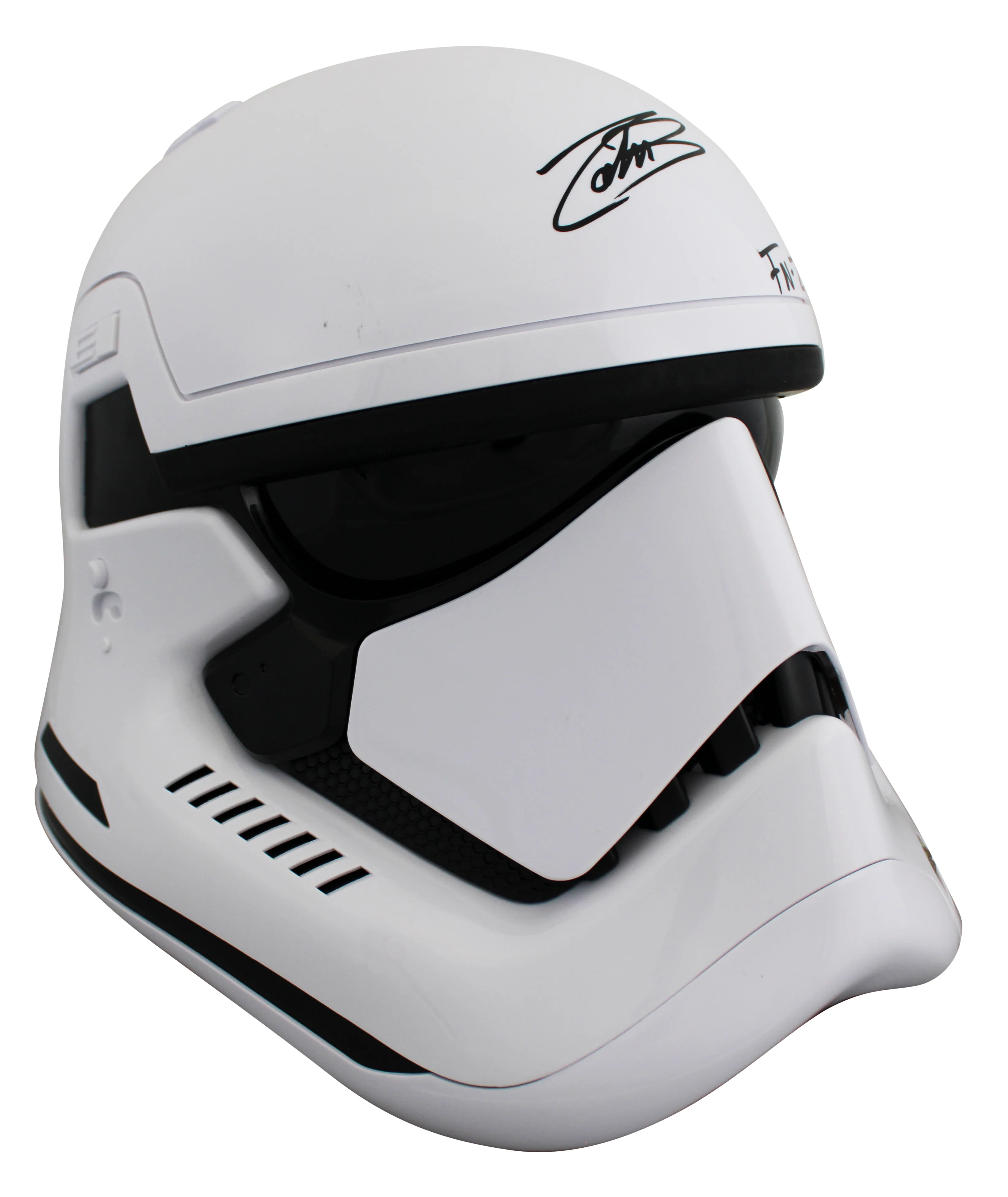 John Boyega Star Wars The Force Awakens "FN-2187" Signed Full Size Helmet BAS - Image 7