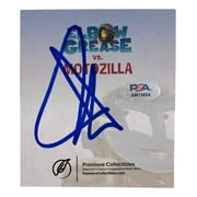John Cena Signed 4x5 Elbow Grease vs Motozilla Book Insert PSA - Image 3