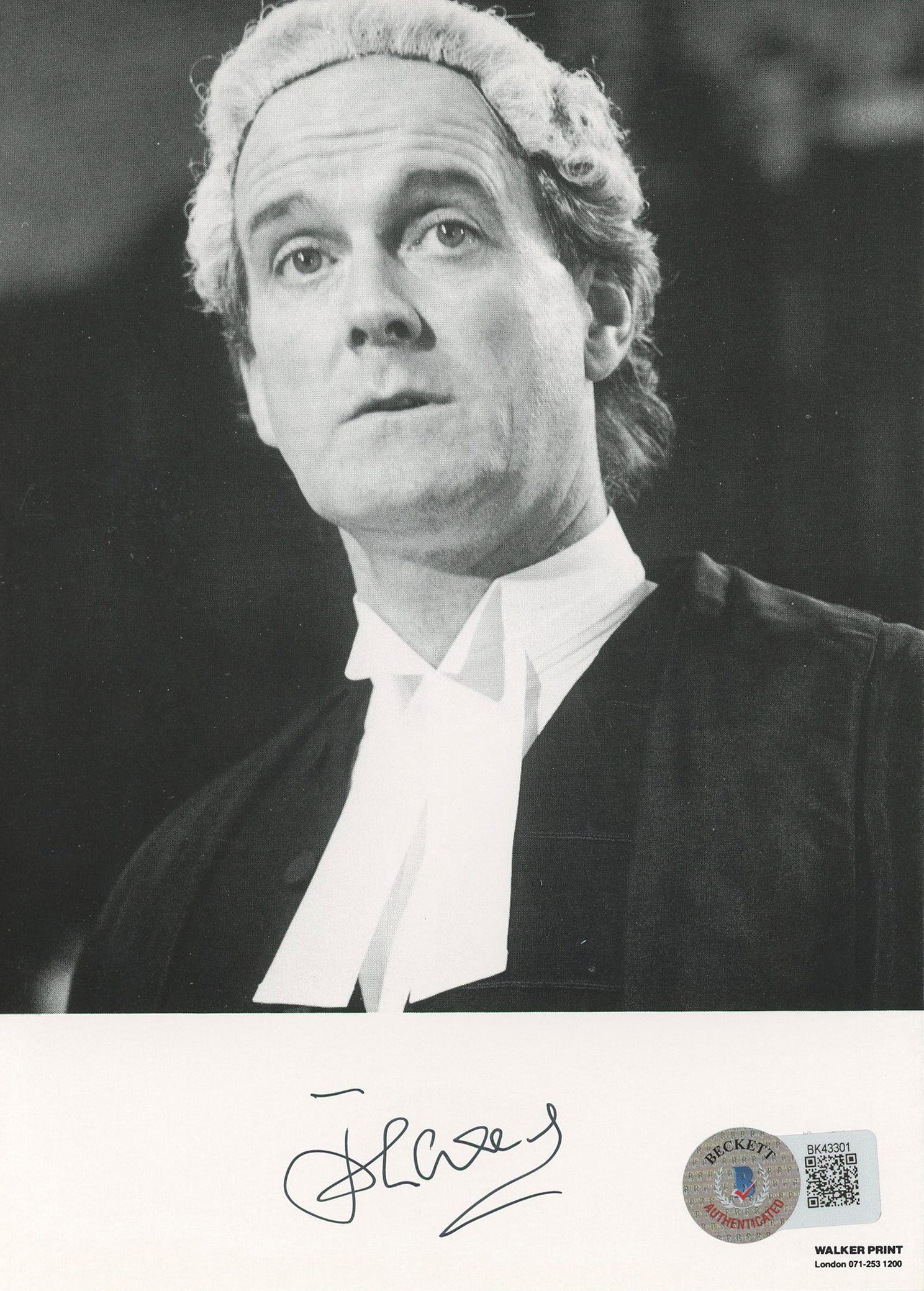John Cleese Fawlty Towers Authentic Signed 5x7 Black & White Photo BAS #BK43301 - Image 2