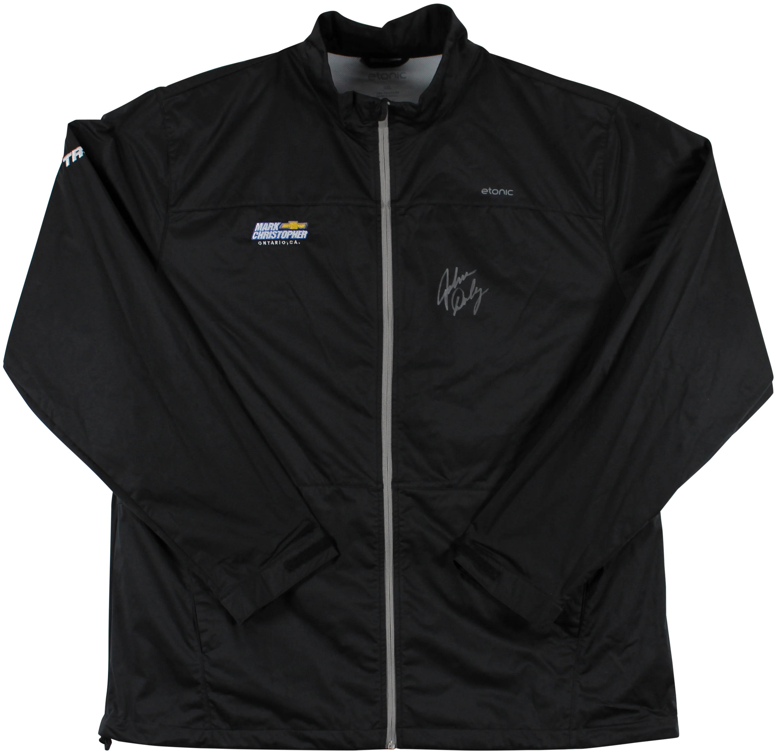 John Daly Authentic Signed Match Worn Black Etonic Golf Jacket BAS #BH00331 - Image 2