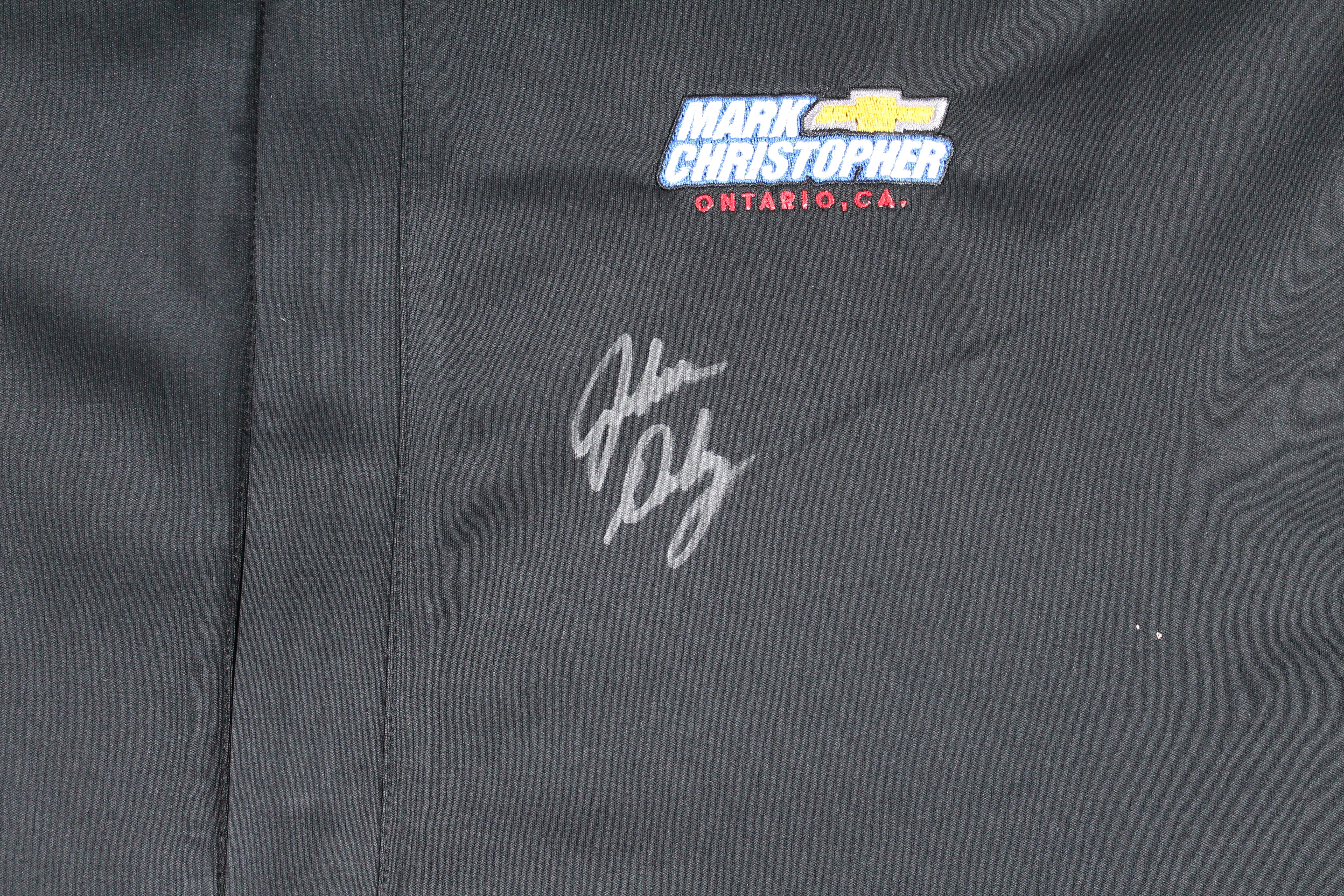 John Daly Authentic Signed Match Worn Black Nike Quarter Zip Shirt BAS #BH00334 - Image 3