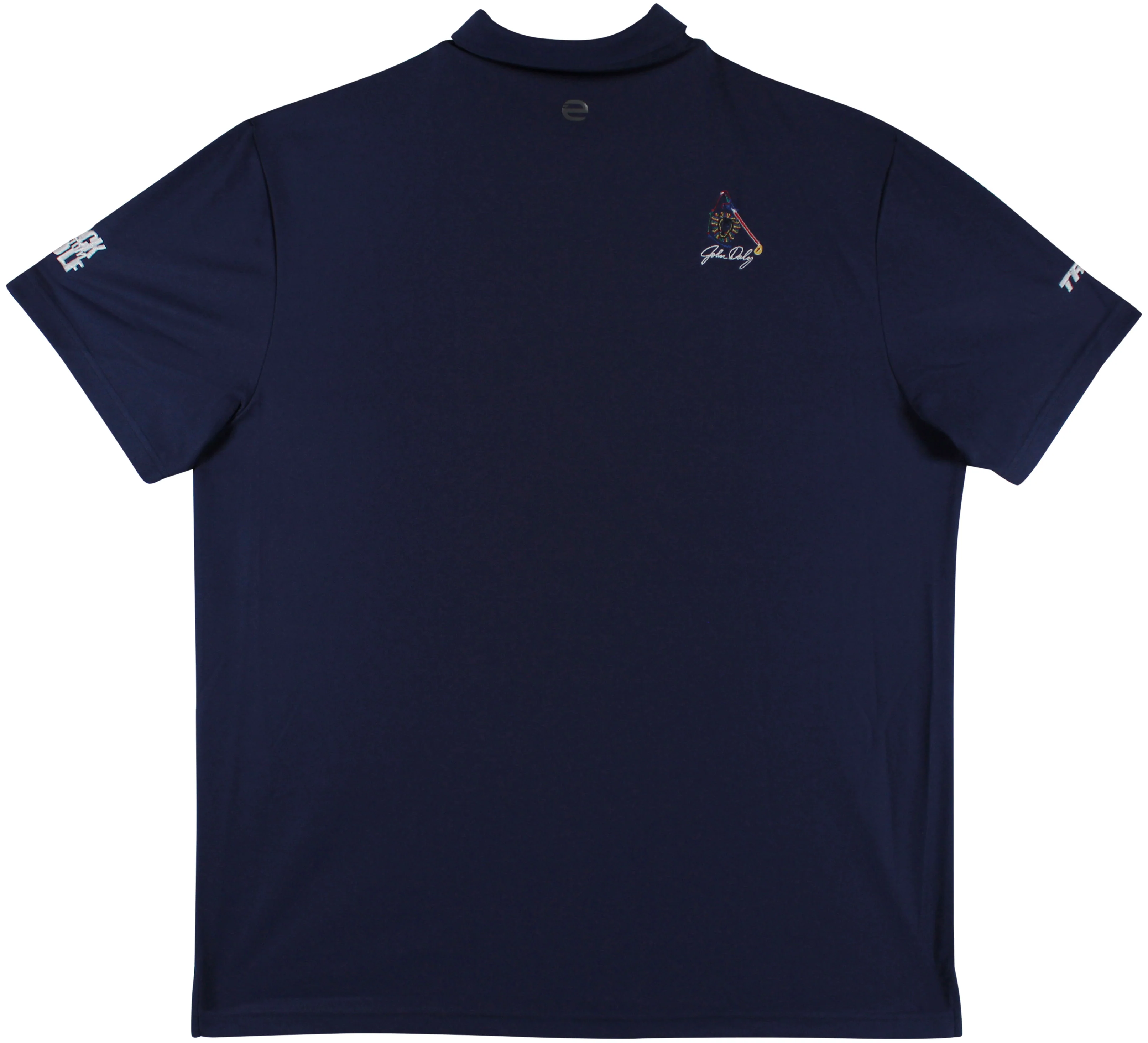 John Daly Authentic Signed Match Worn Blue FOH Polo Shirt BAS #BH00363 - Image 5