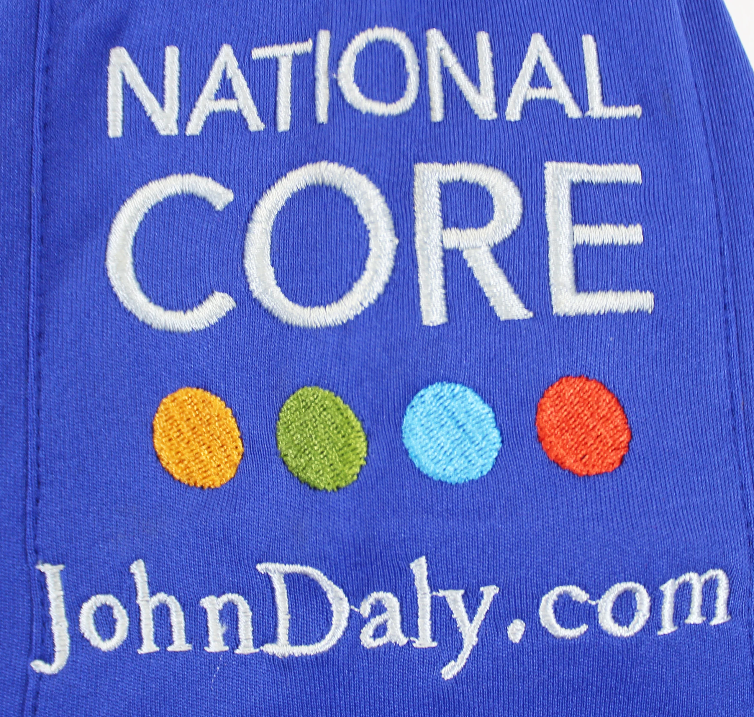 John Daly Authentic Signed Match Worn Blue Pin High Polo Shirt BAS #BK84734 - Image 8