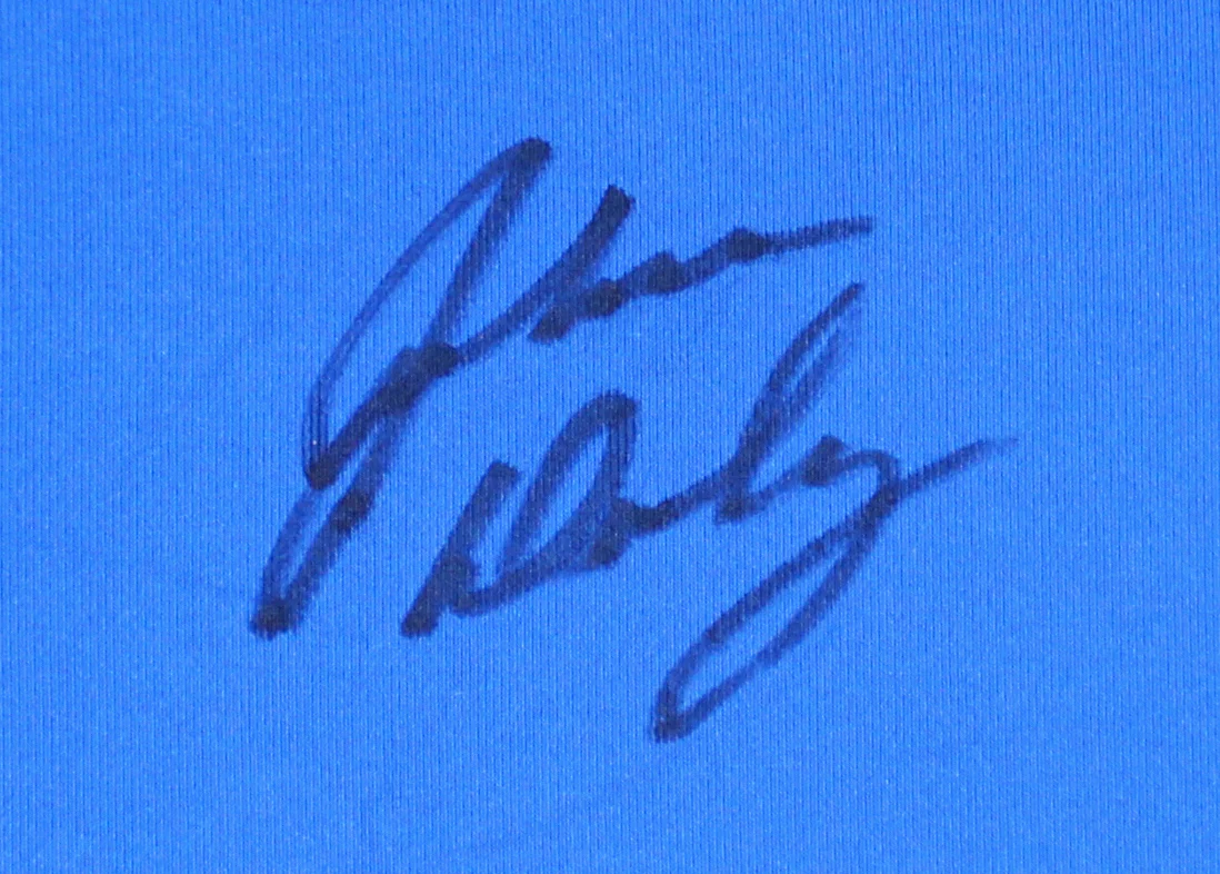 John Daly Authentic Signed Match Worn Blue Polo Shirt BAS #BK84738 - Image 3