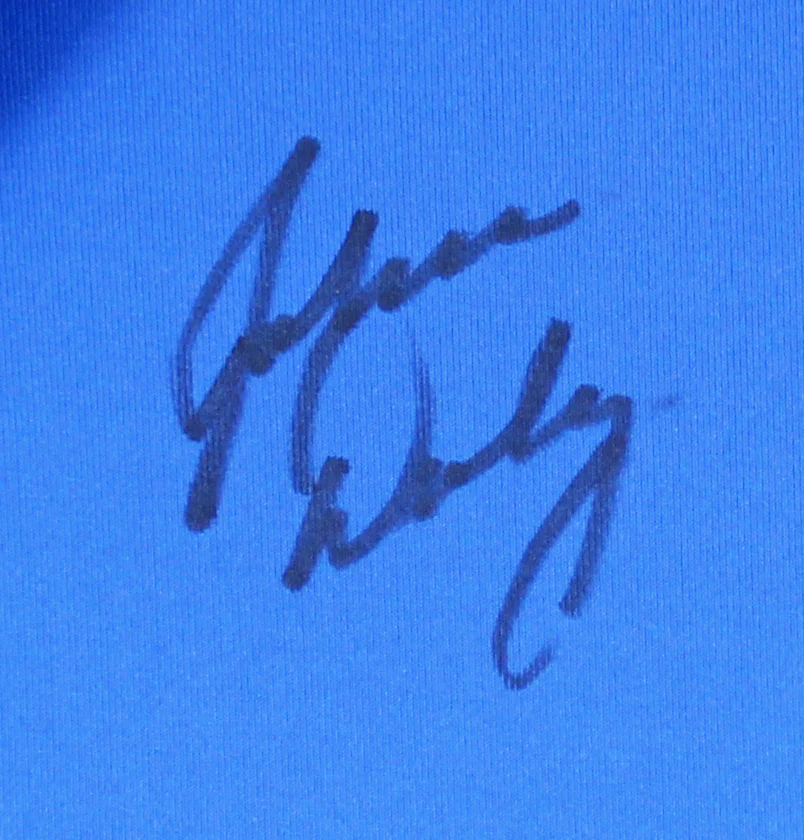 John Daly Authentic Signed Match Worn Blue Polo Shirt BAS #BK84739 - Image 4