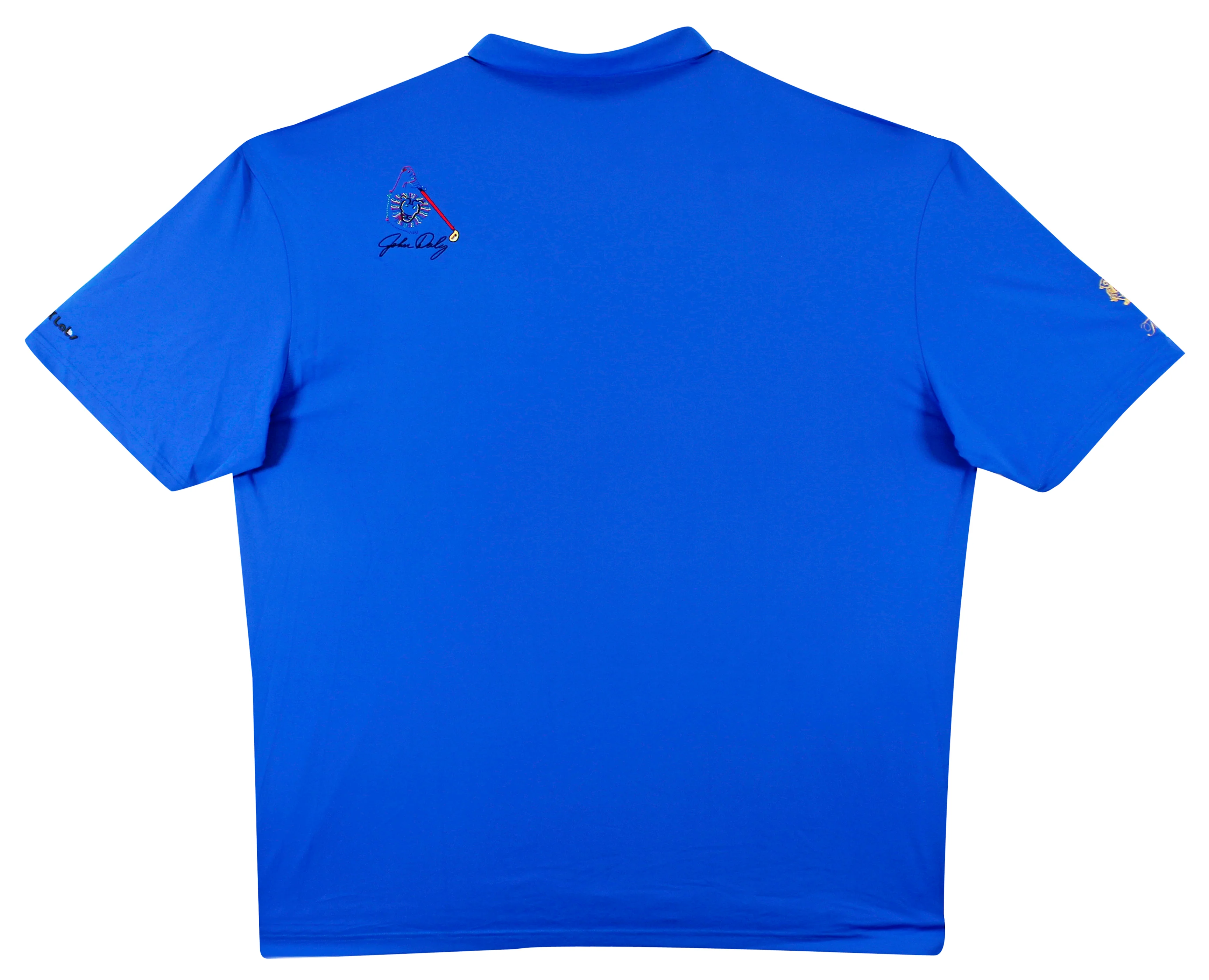 John Daly Authentic Signed Match Worn Blue Polo Shirt BAS #BK84739 - Image 7