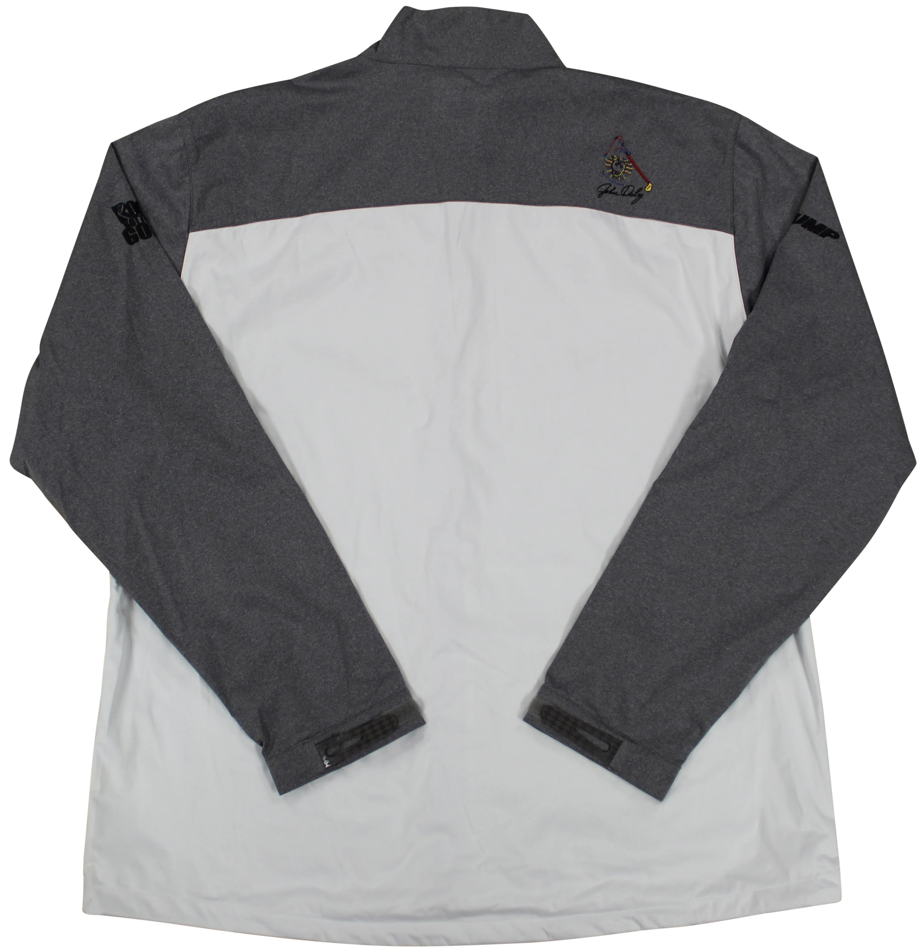 John Daly Authentic Signed Match Worn Gray Etonic Golf Jacket BAS #BH00336 - Image 4