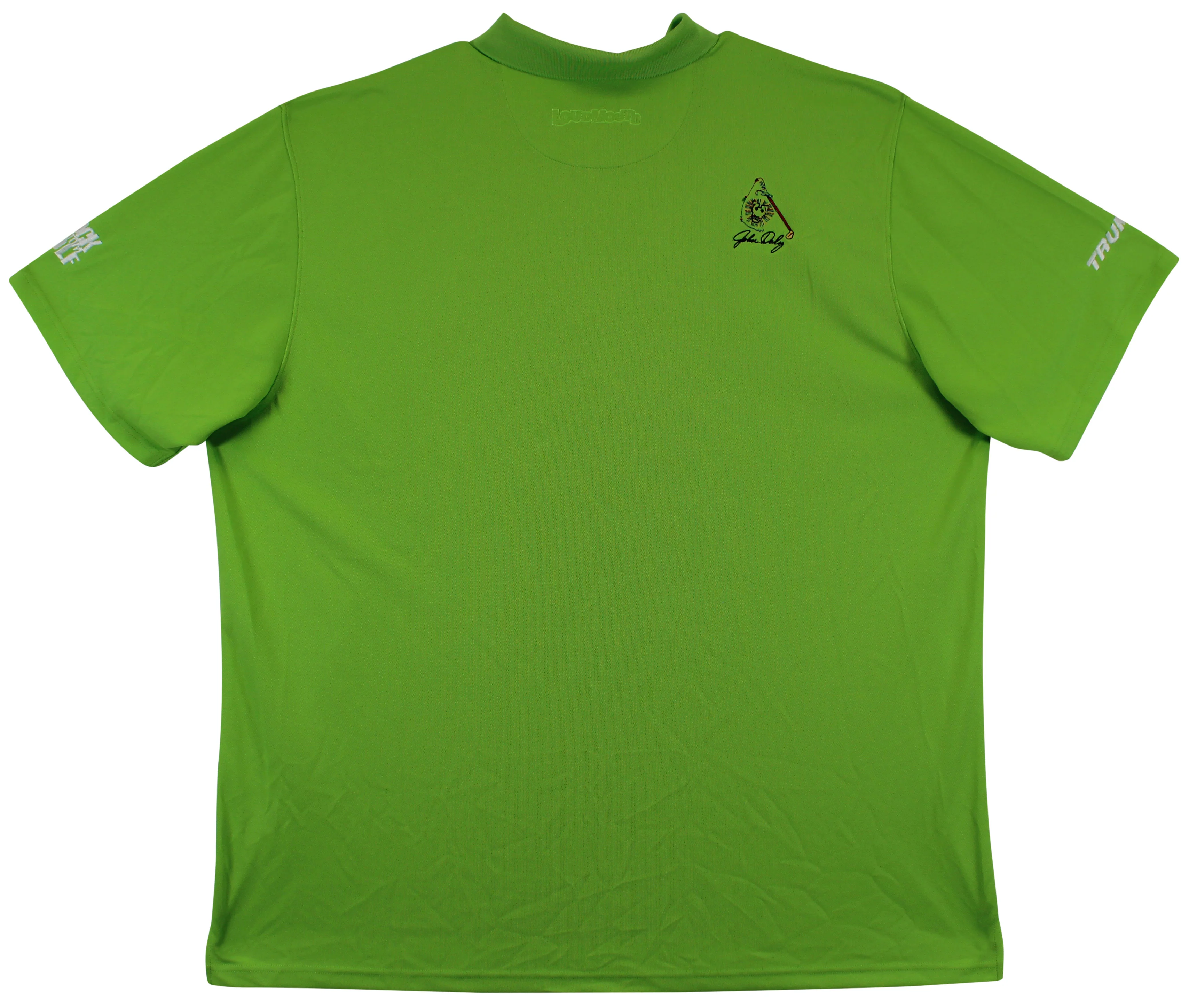 John Daly Authentic Signed Match Worn Green Loudmouth Polo Shirt BAS #JD7BH00373 - Image 4