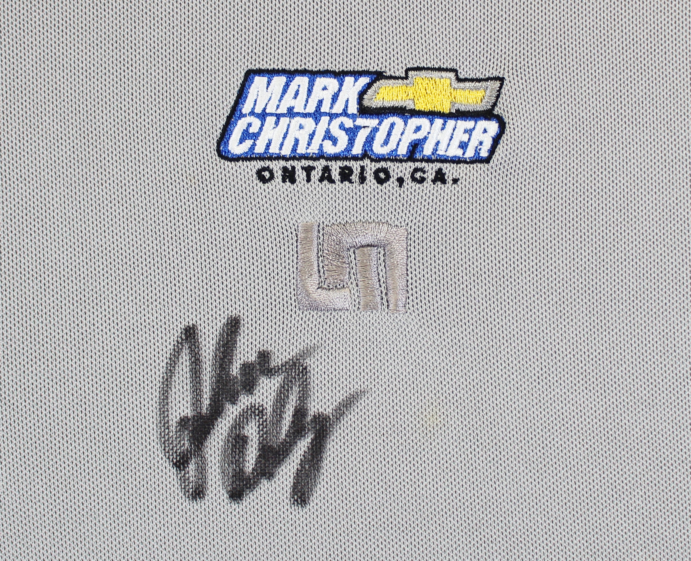 John Daly Authentic Signed Match Worn Grey Loudmouth Polo Shirt BAS #BK84752 - Image 4