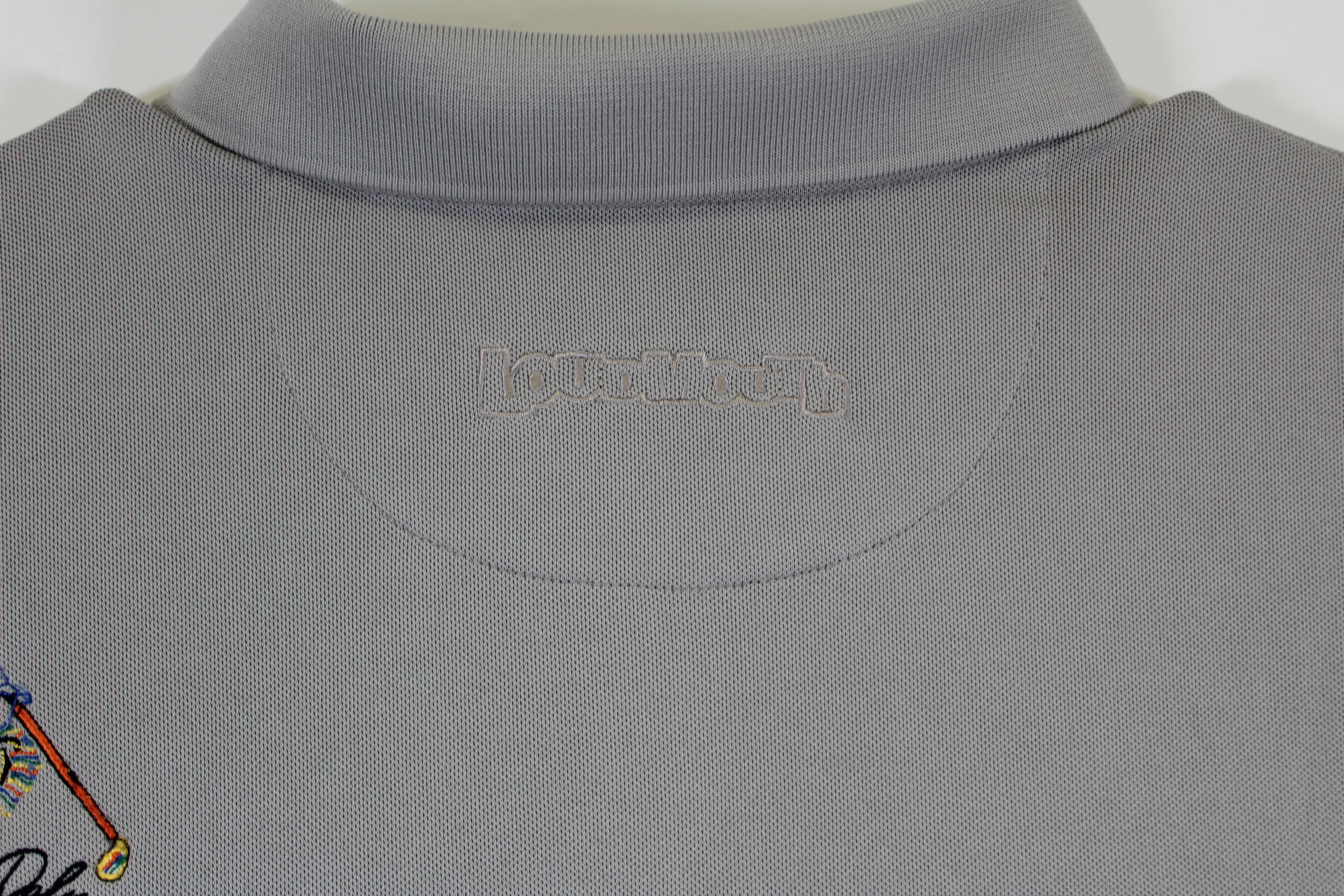 John Daly Authentic Signed Match Worn Grey Loudmouth Polo Shirt BAS #BK84752 - Image 9