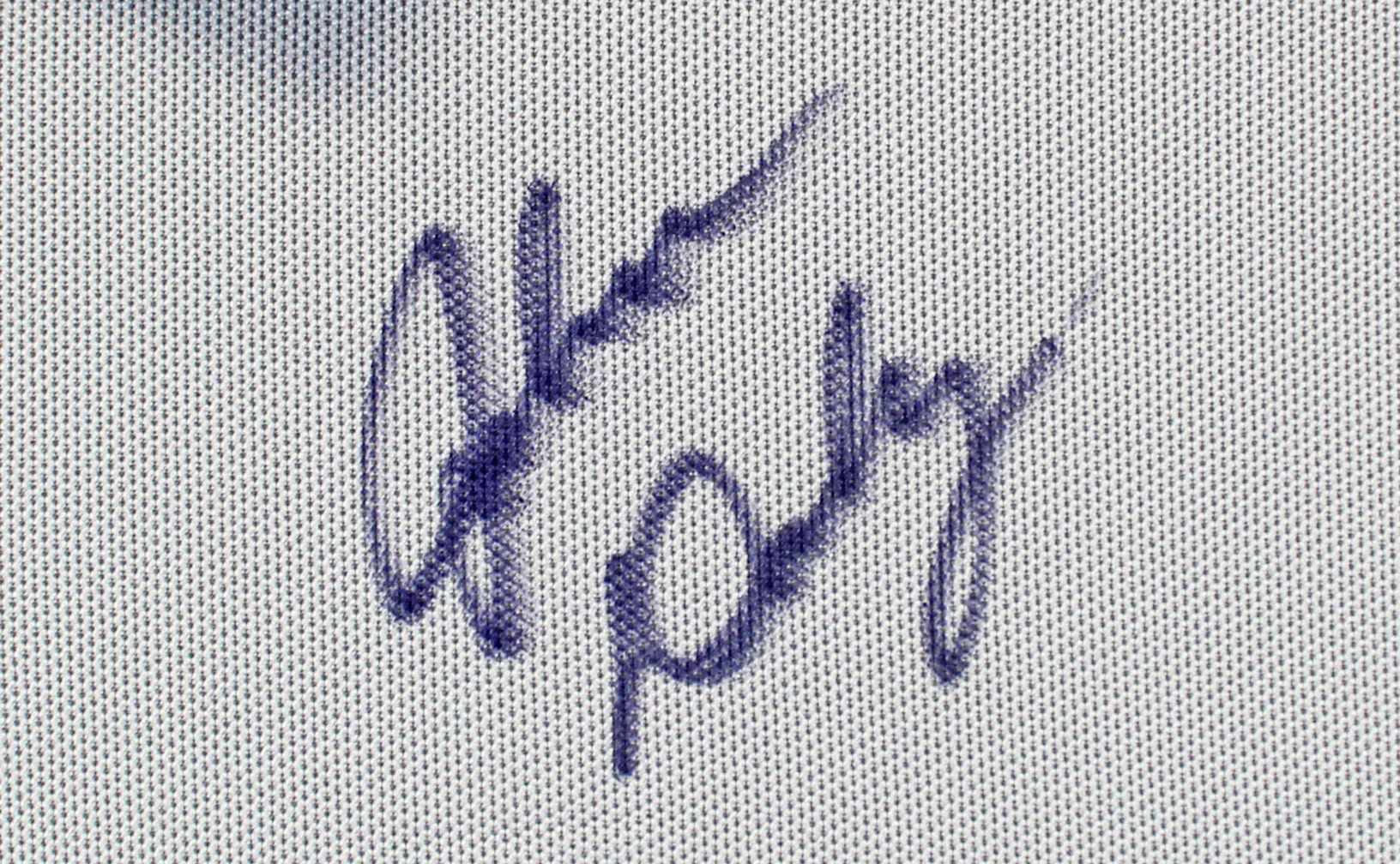 John Daly Authentic Signed Match Worn Grey Polo Shirt BAS #BK84753 - Image 3
