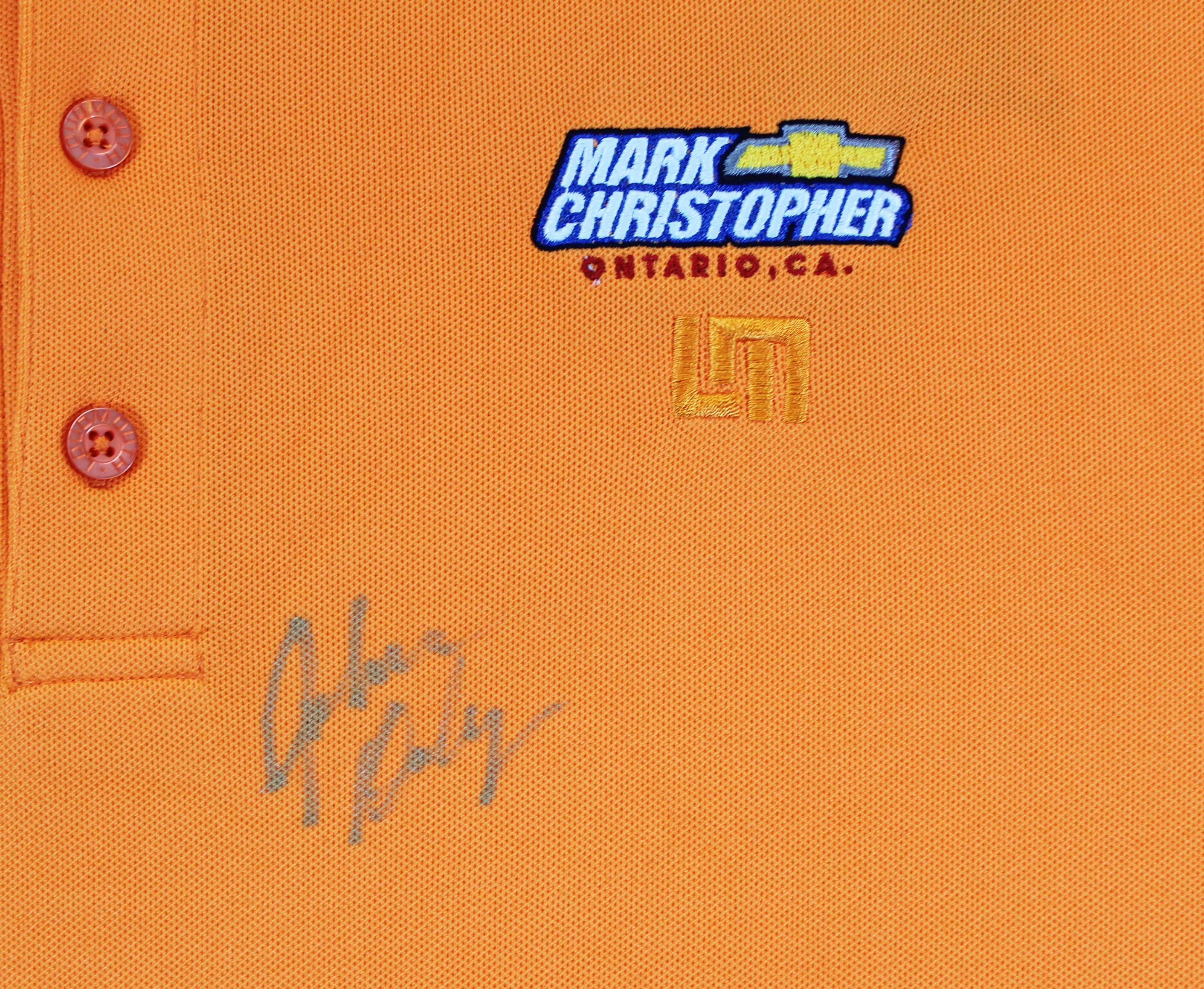 John Daly Authentic Signed Match Worn Orange Loudmouth Polo Shirt BAS #BK84780 - Image 9