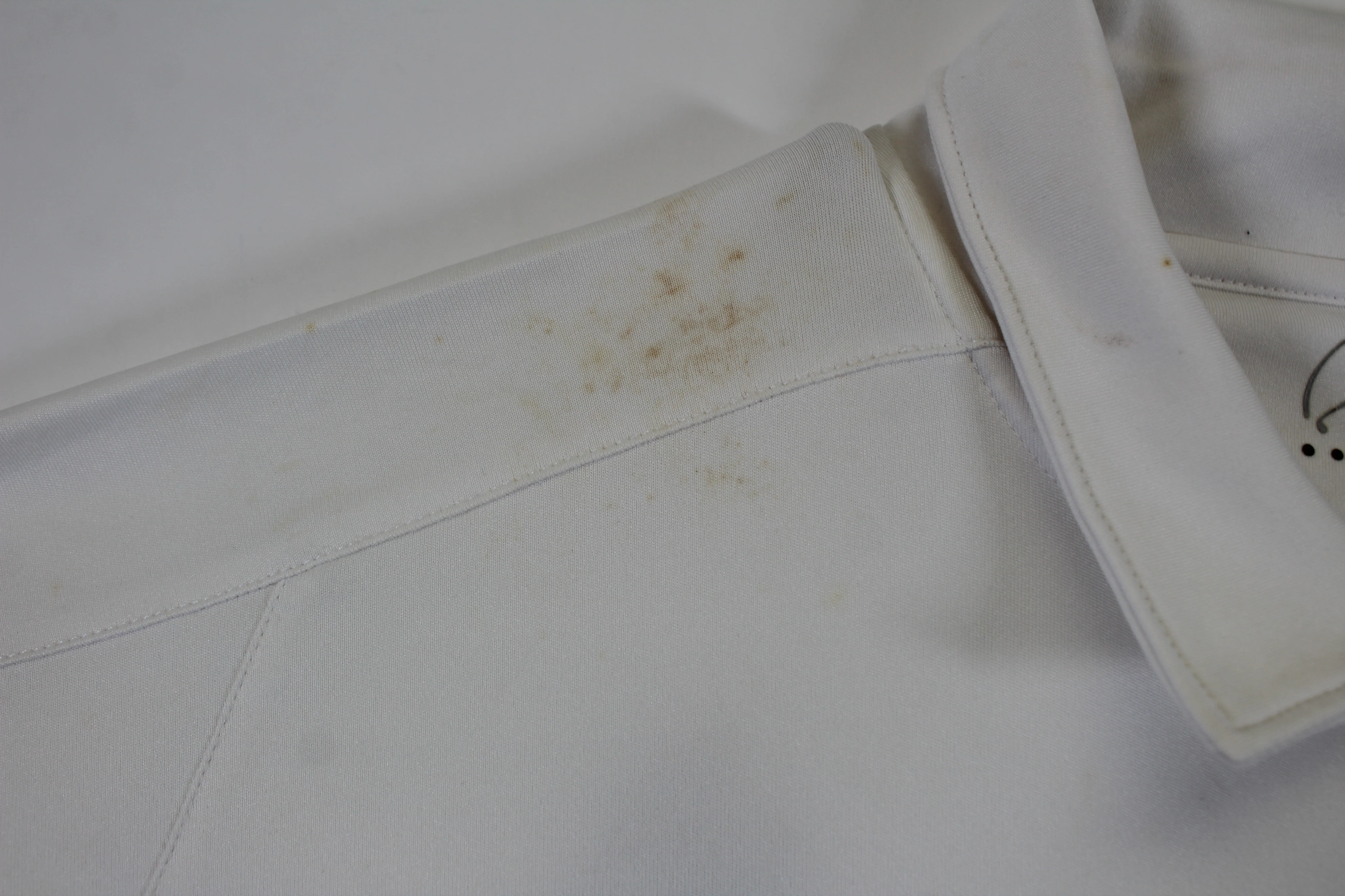John Daly Authentic Signed Match Worn White Pin High Polo Shirt BAS #BK84743 - Image 5