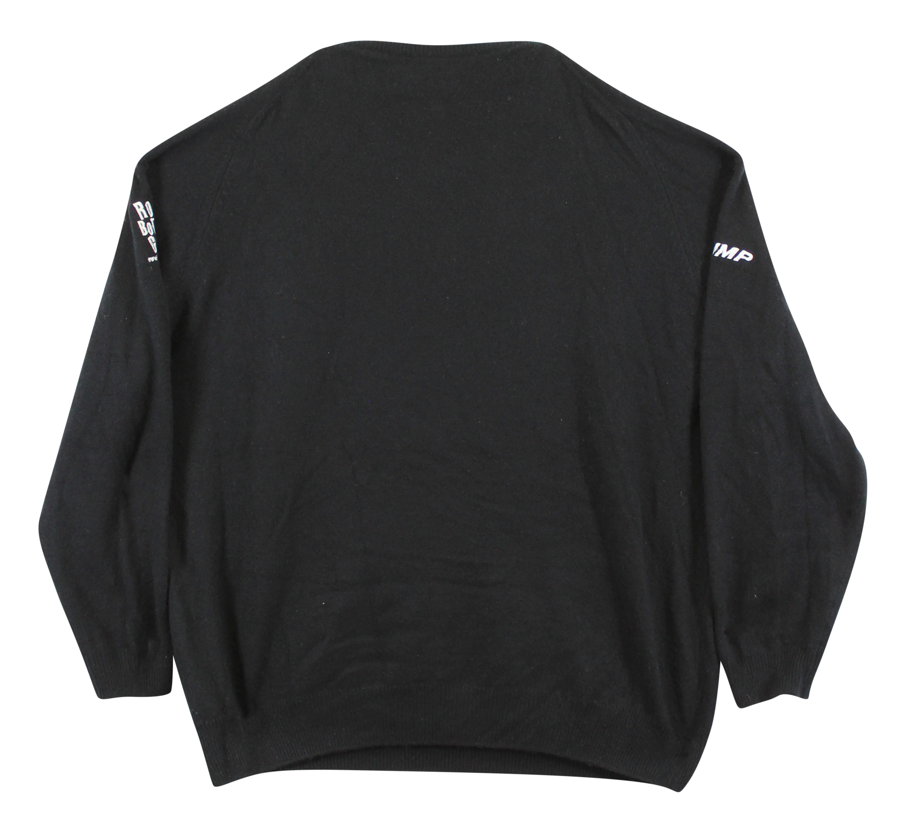 John Daly Signed Match Worn Black Johnstons of Elgin Cashmere Sweater BAS - Image 4