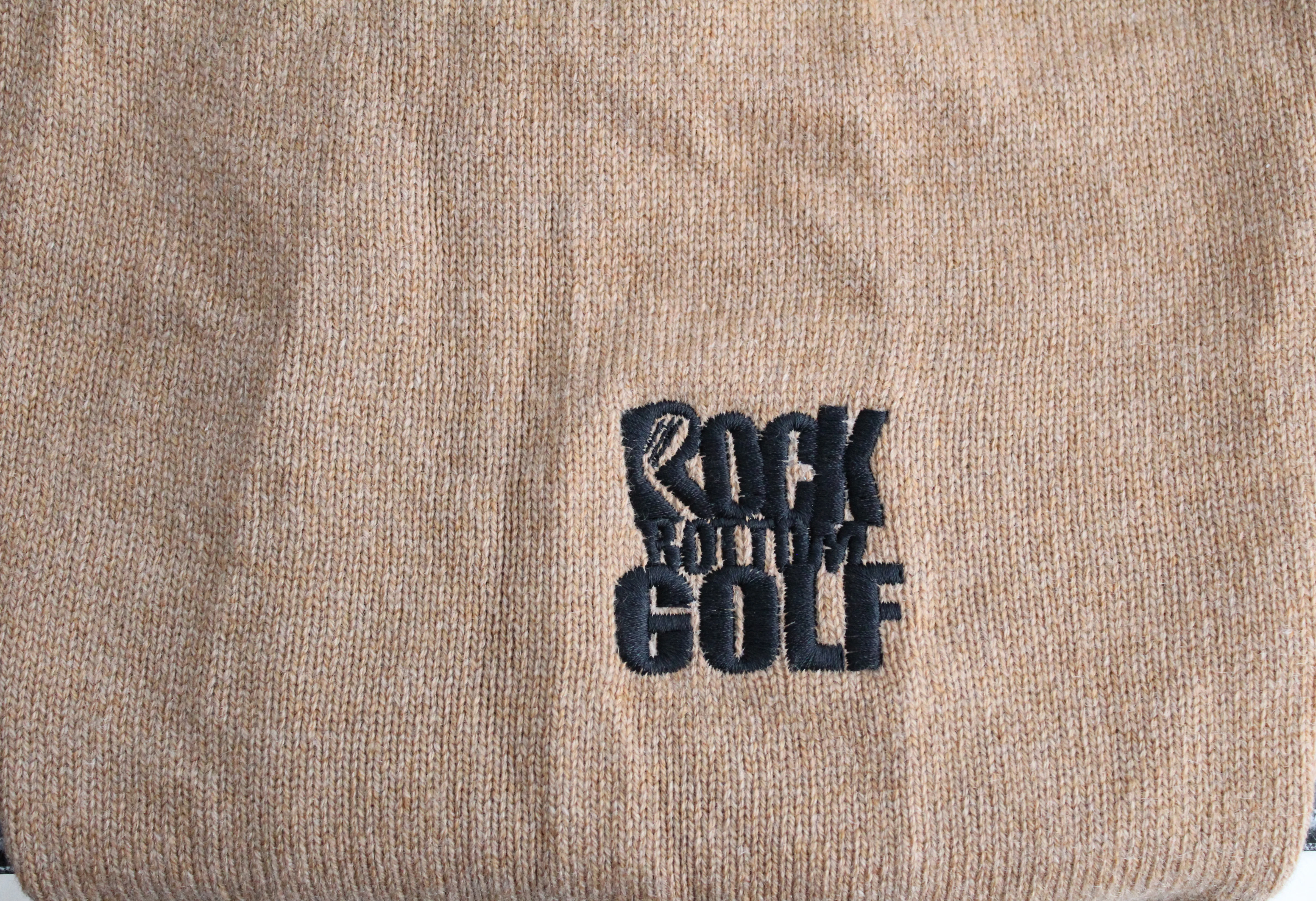 John Daly Signed Match Worn Brown Johnstons of Elgin Cashmere Sweater BAS - Image 7