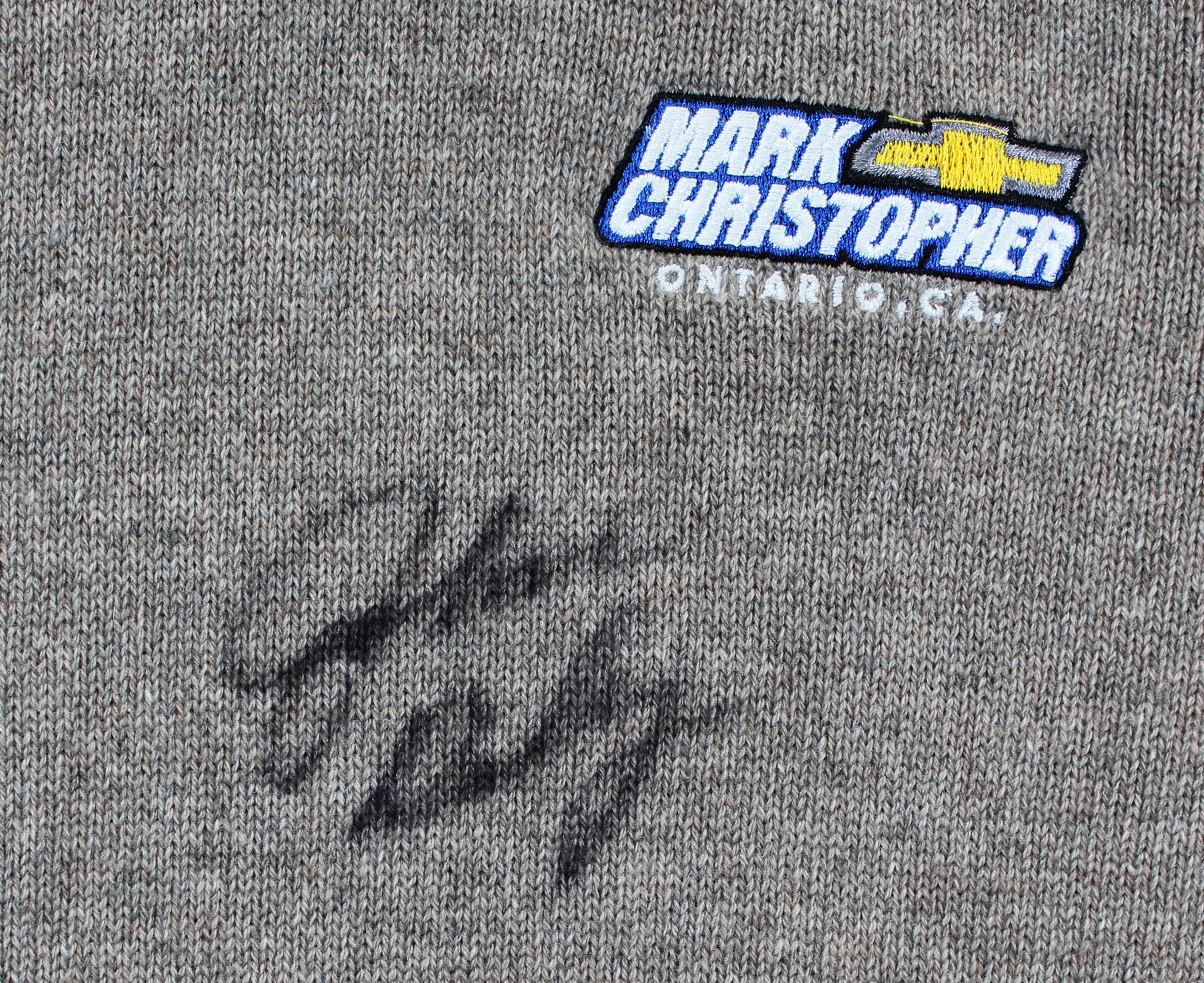 John Daly Signed Match Worn Tan Johnstons of Elgin Cashmere Sweater BAS - Image 3