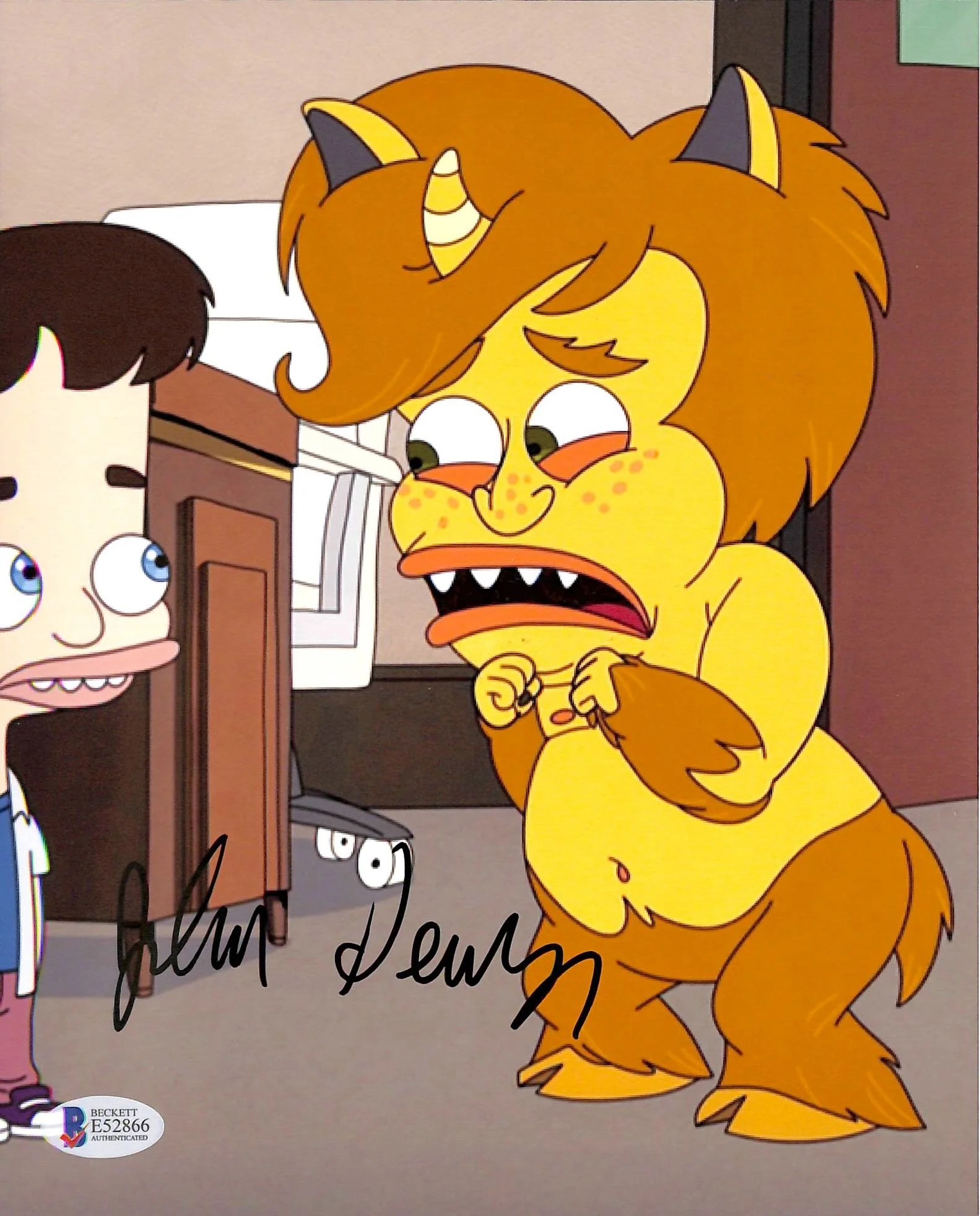 John Gemberling Big Mouth Authentic Signed 8x10 Photo Autographed BAS #E52866 - Image 2