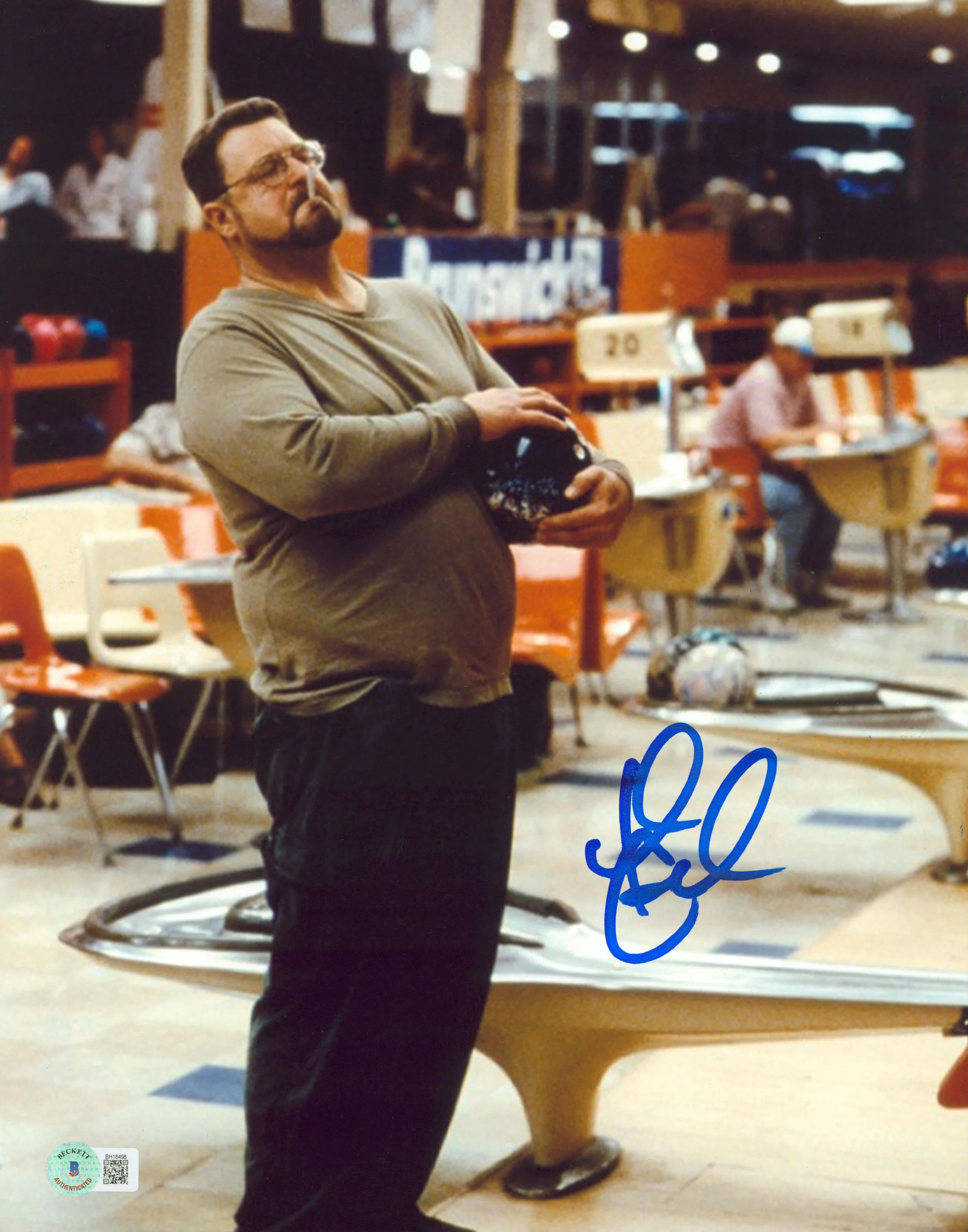 John Goodman The Big Lebowski Authentic Signed 11x14 Vertical Photo BAS #BH18498 - Image 2