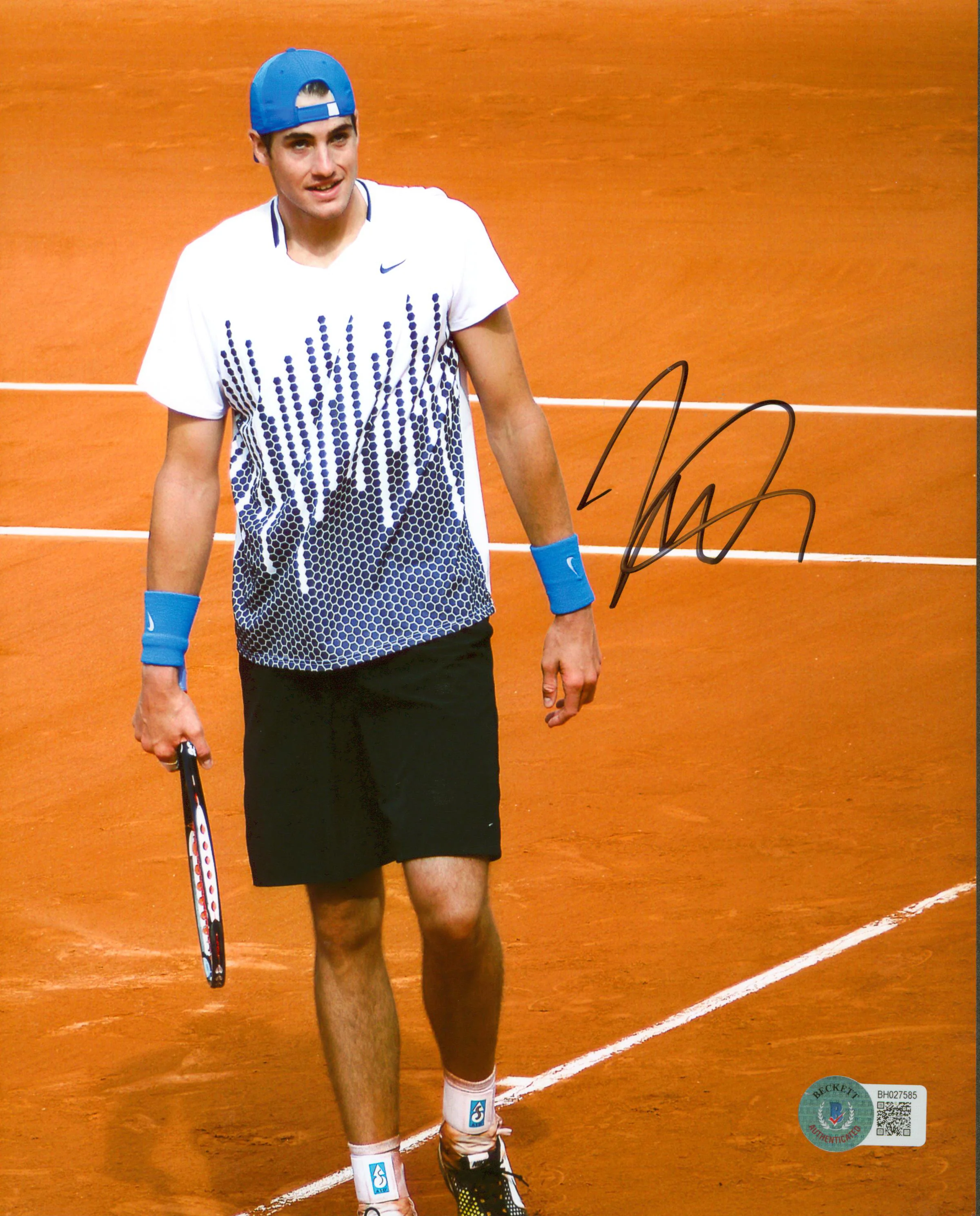 John Isner Authentic Signed 8x10 Photo Autographed BAS #BH027585 - Image 2
