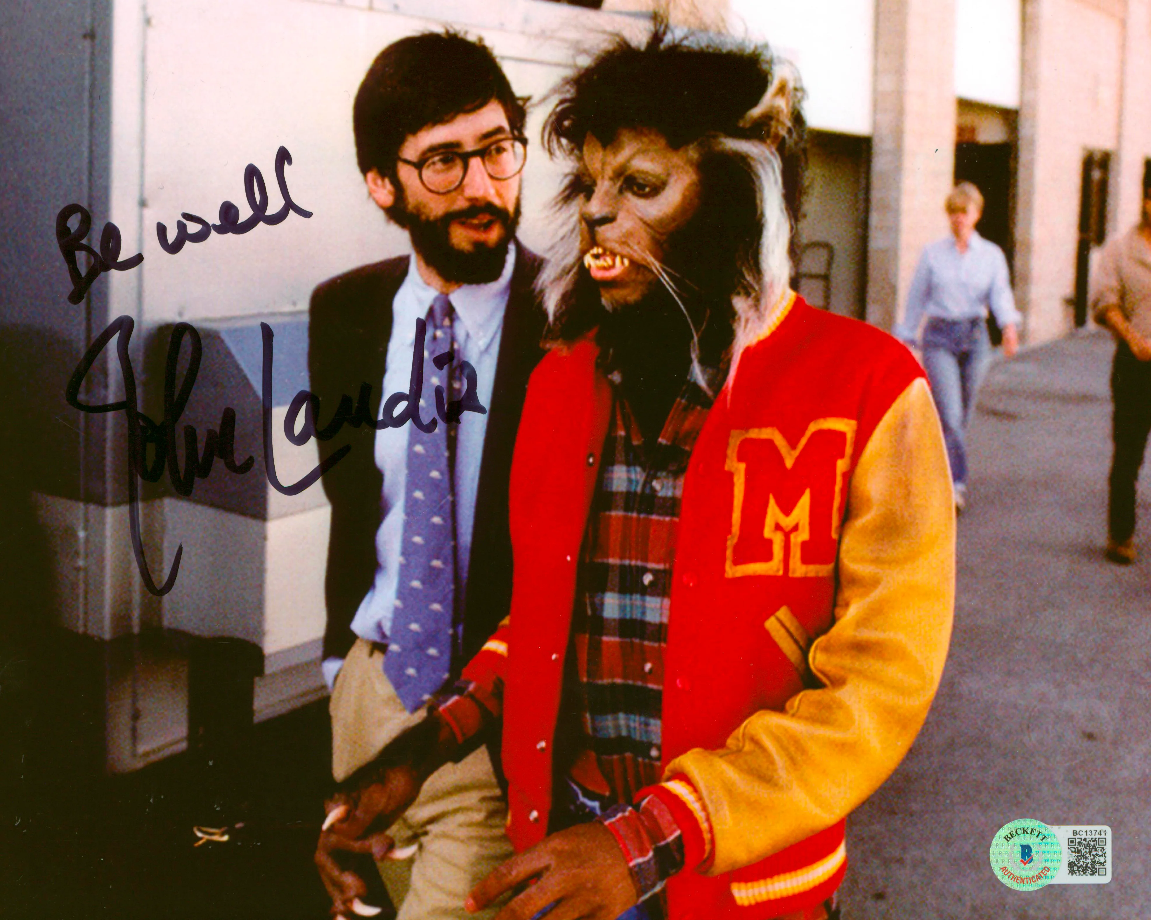 John Landis Thriller "Be Well" Authentic Signed 8x10 Photo BAS #BC13741