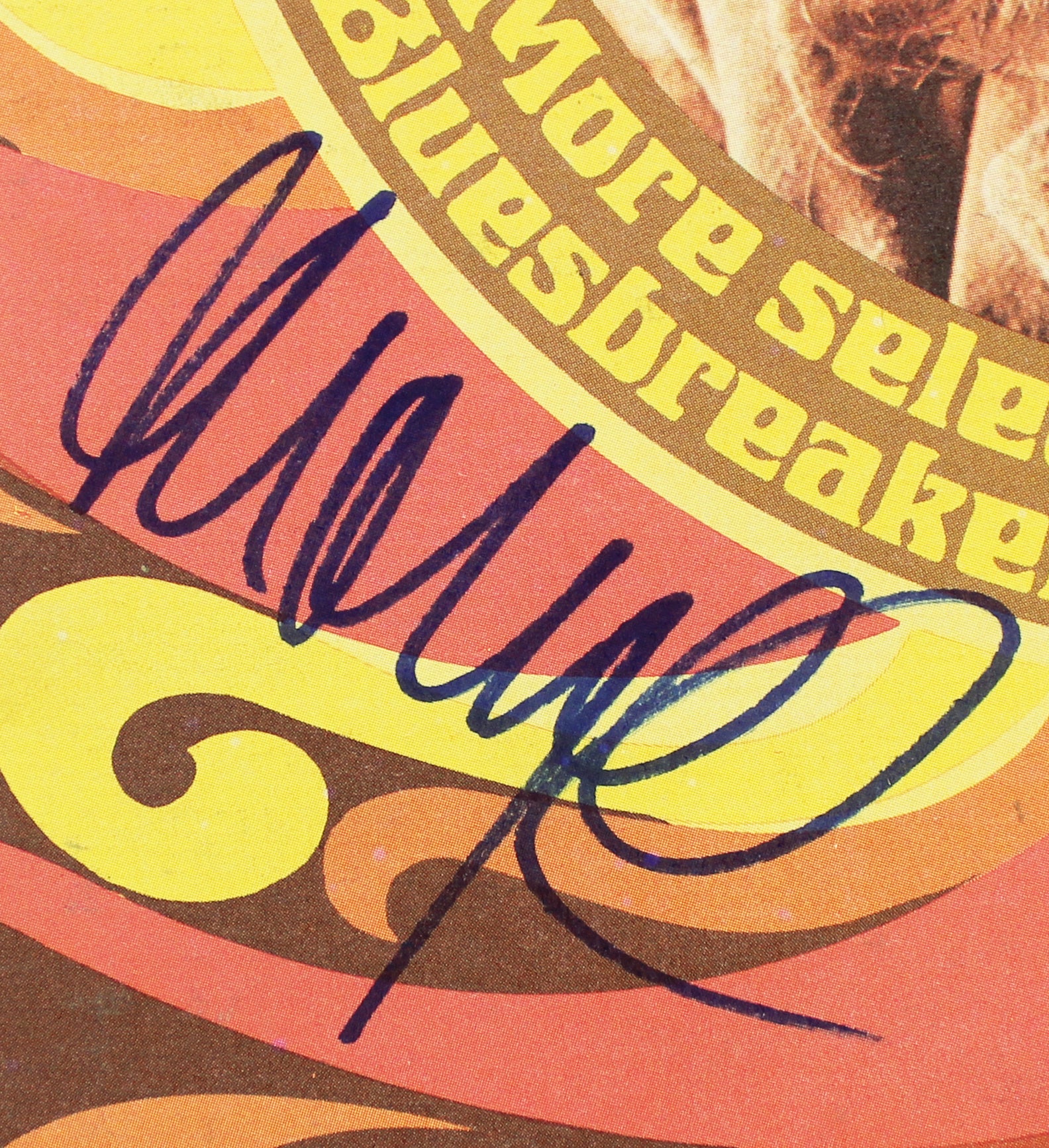 John Mayall Authentic Signed Live In Europe Album Cover W/ Vinyl PSA/DNA #S80783 - Image 3
