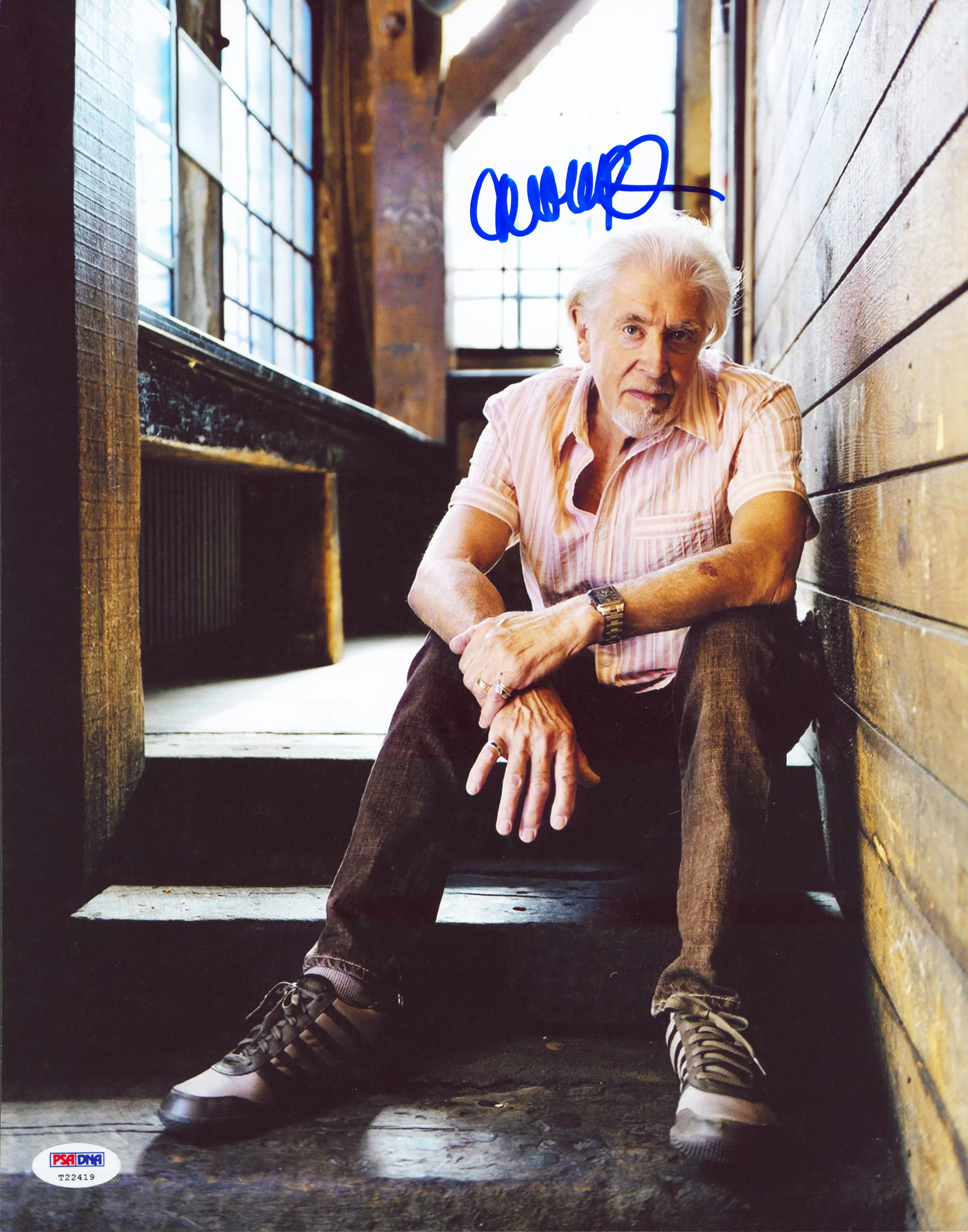 John Mayall Bluesbreakers Authentic Signed 11x14 Vertical Photo PSA/DNA #T22419 - Image 2