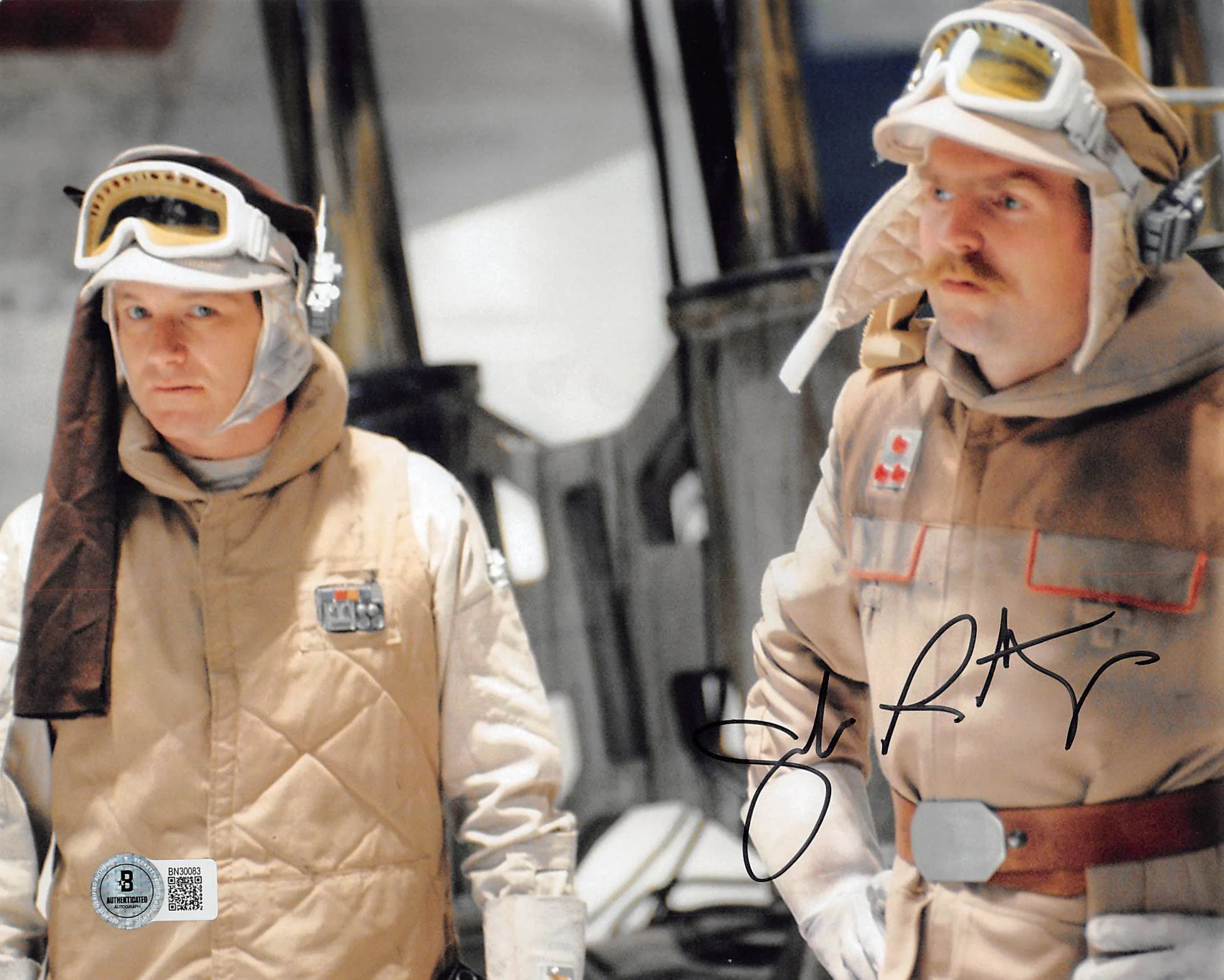 John Ratzenberger Star Wars The Empire Strikes Back Signed 8x10 Photo BAS 2 - Image 2