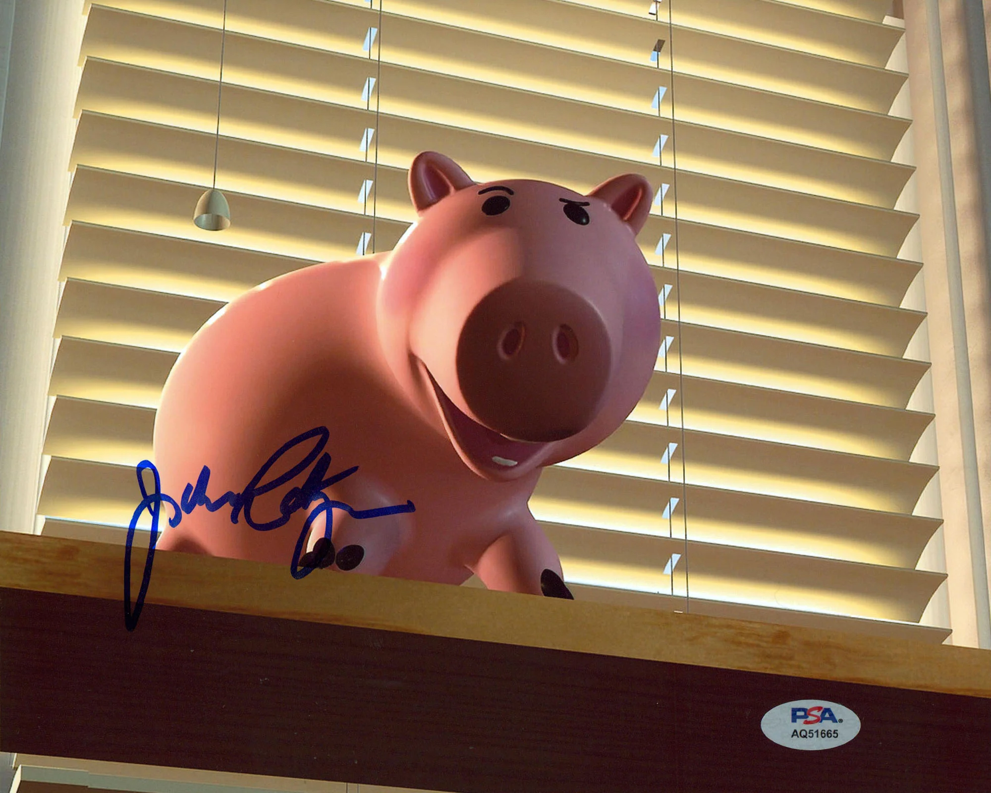 John Ratzenberger Toy Story Authentic Signed 8x10 Horizontal Photo PSA/DNA 3 - Image 2