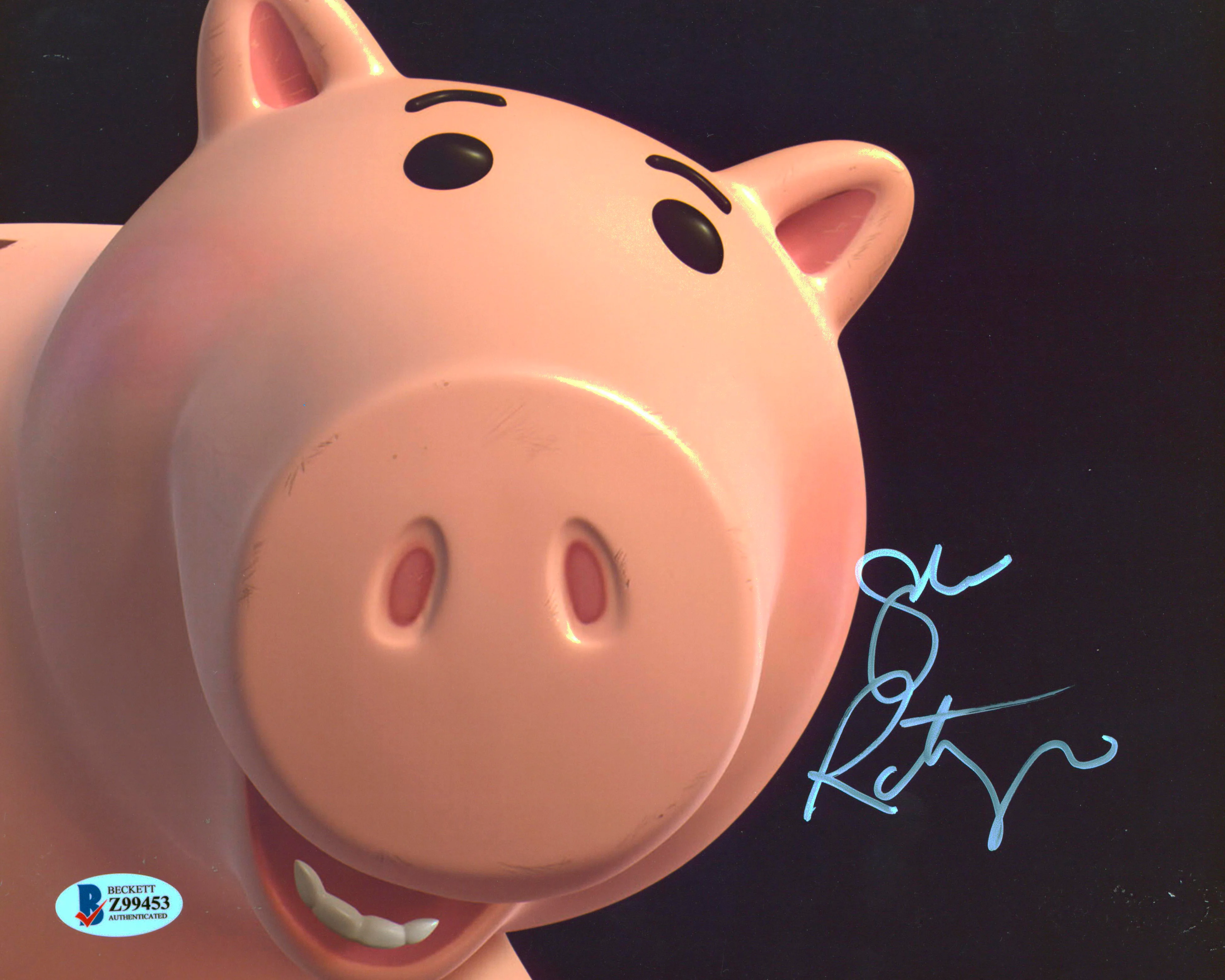 John Ratzenberger Toy Story Authentic Signed 8x10 Photo Autographed BAS #Z99453 - Image 2
