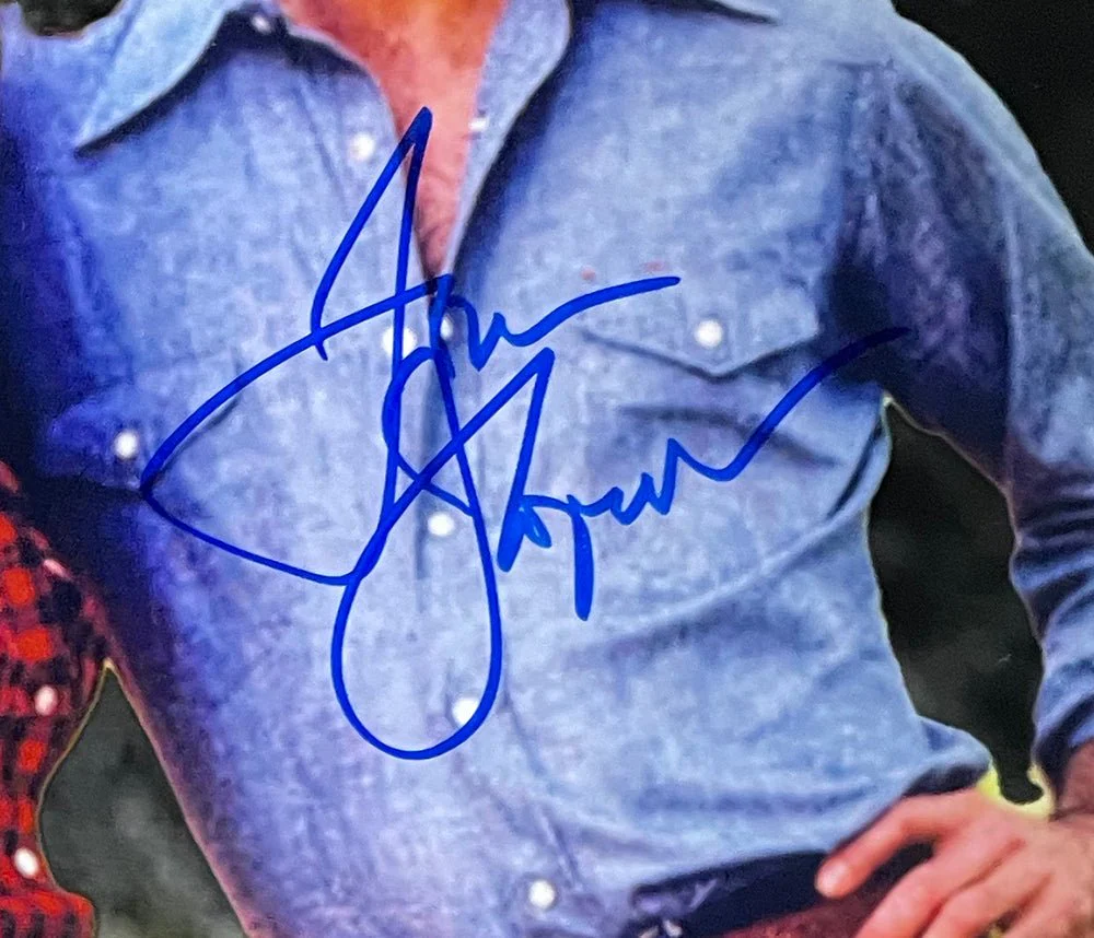 John Schneider Tom Wopat Catherine Bach Signed 16x20 Dukes of Hazzard Photo JSA - Image 3