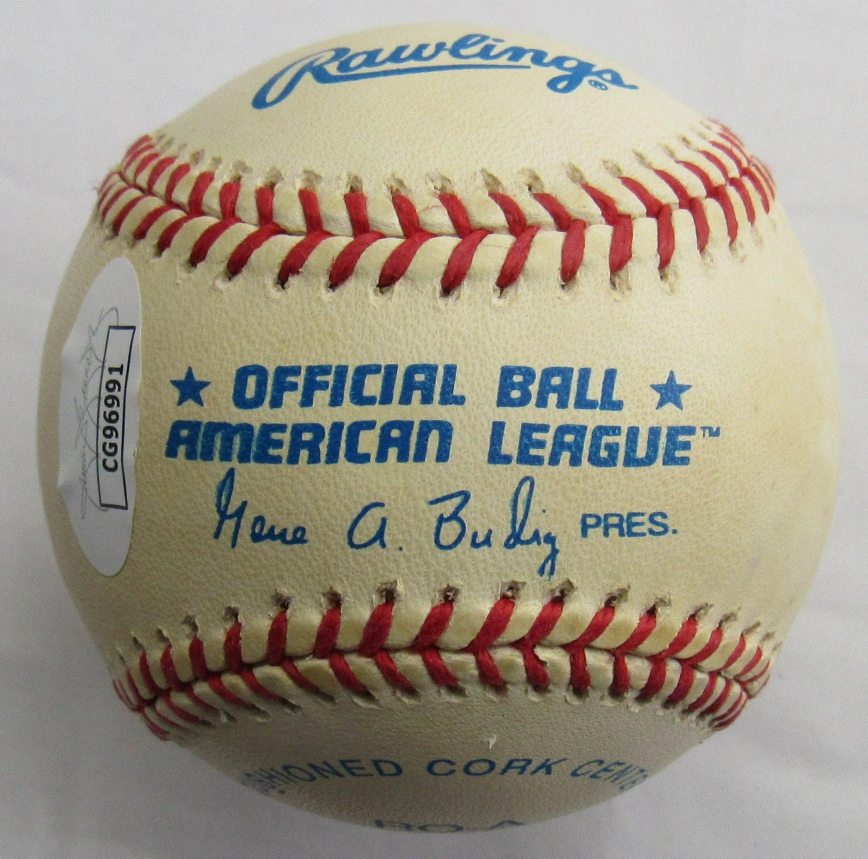 Tom Henrich Signed Auto Baseball JSA CG96991 - Image 3