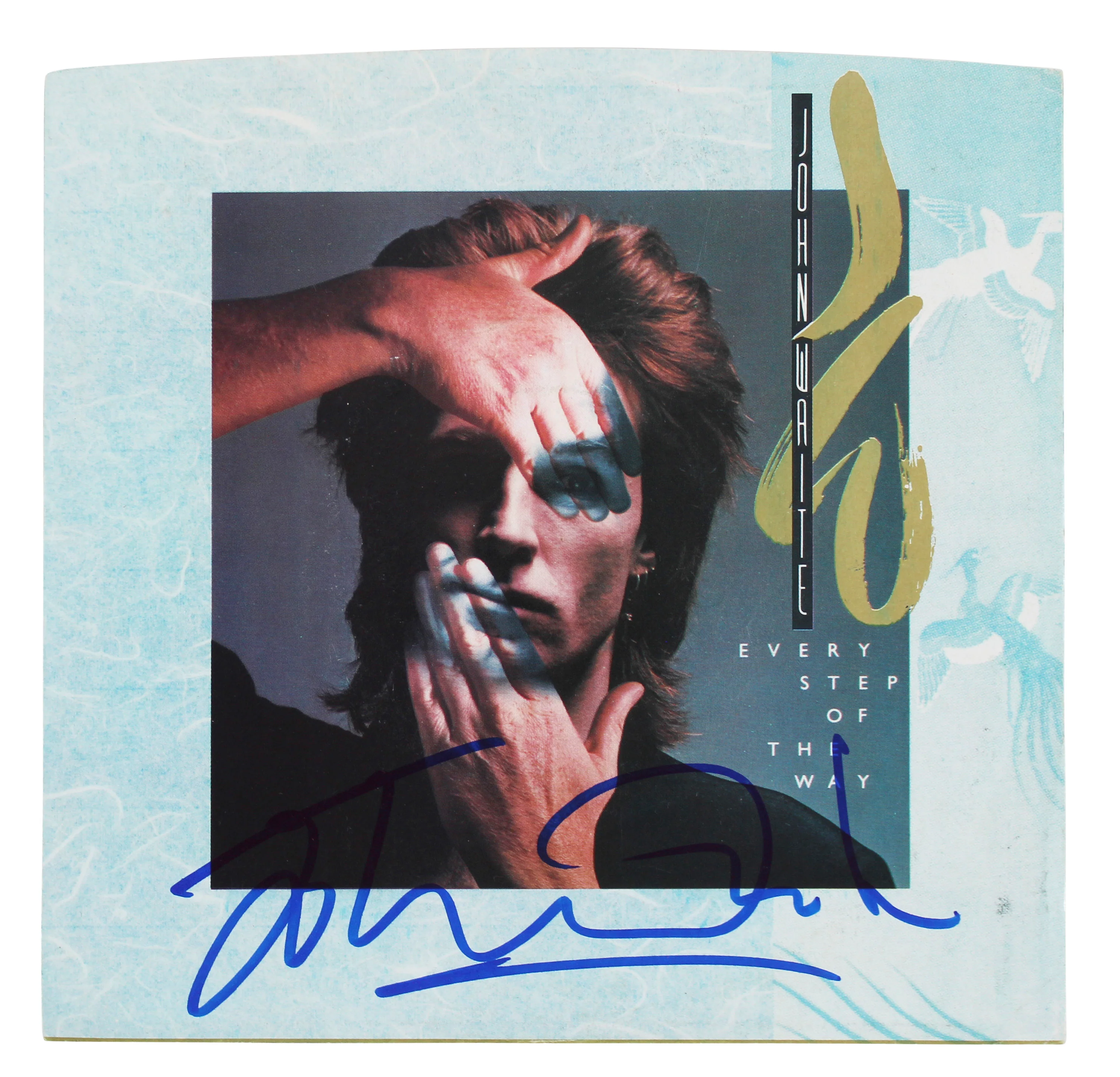 John Waite Signed Every Step Of The Way 45 RPM Album Cover BAS #BF88836 - Image 2