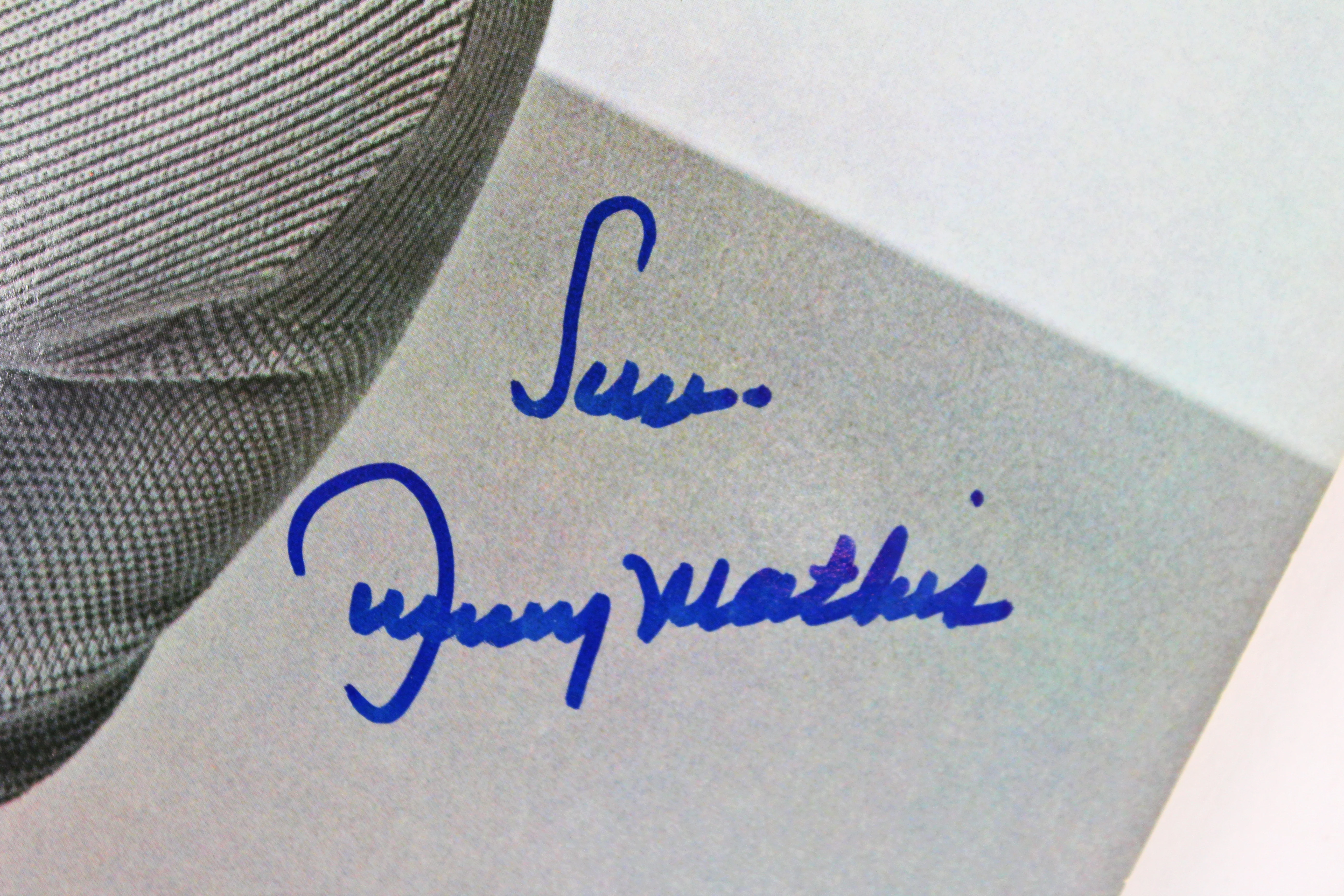 Johnny Mathis Authentic Signed 1975-1980 Album Cover W/ Vinyl BAS #E37858 - Image 3