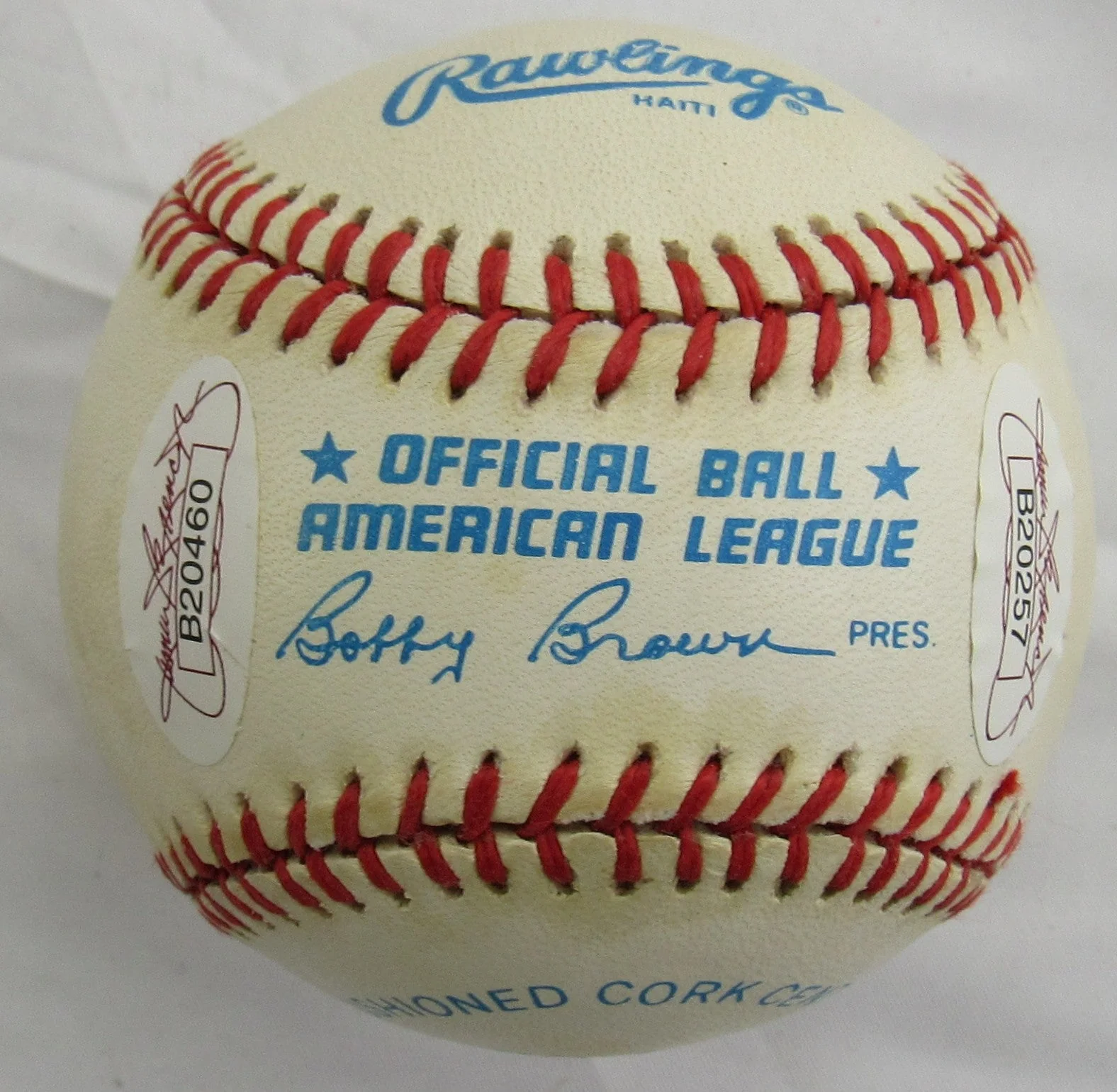 Charlie Gehringer Signed Rawlings Baseball JSA B20460 B20257 - Image 4