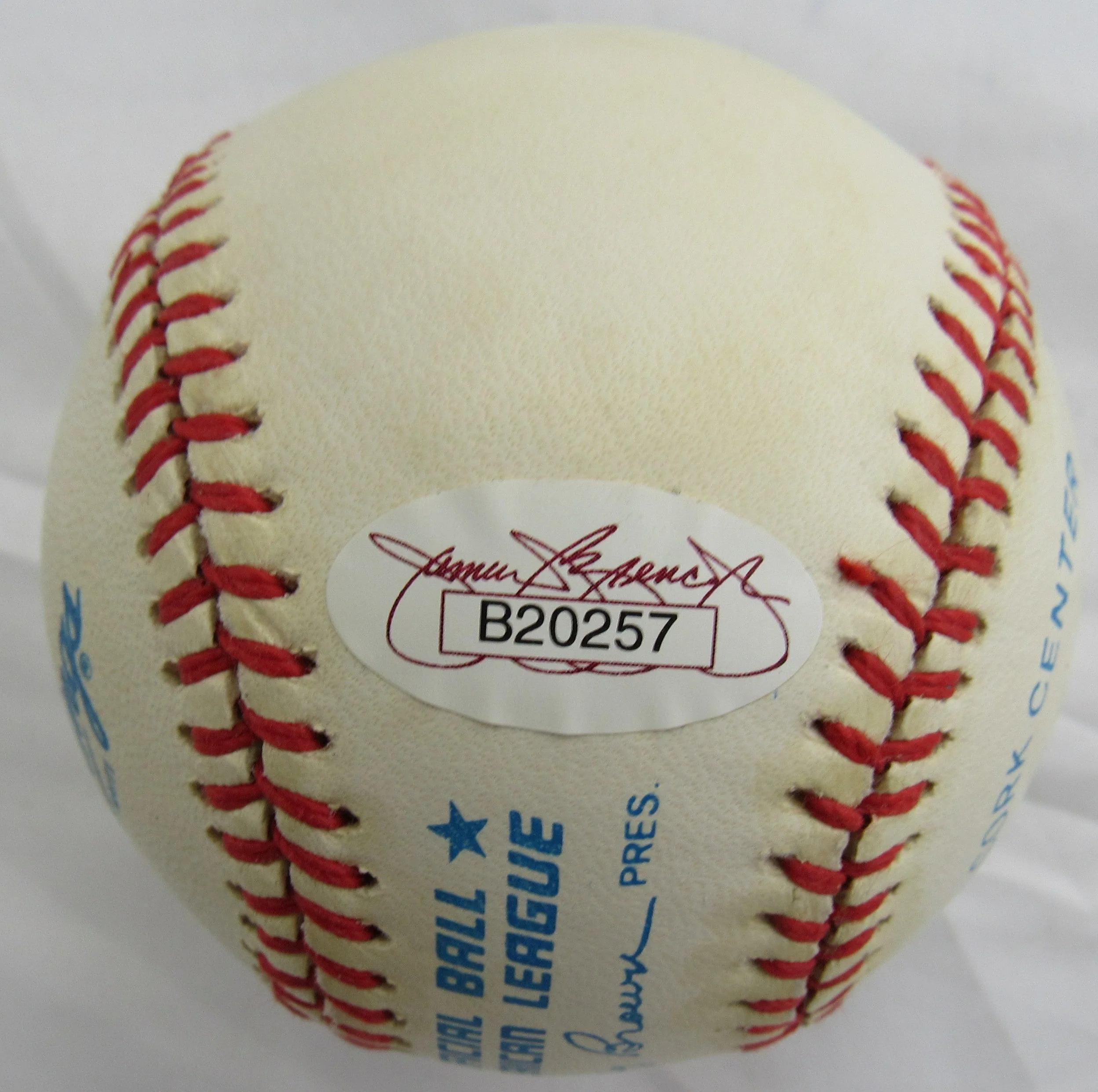 Charlie Gehringer Signed Rawlings Baseball JSA B20460 B20257 - Image 6