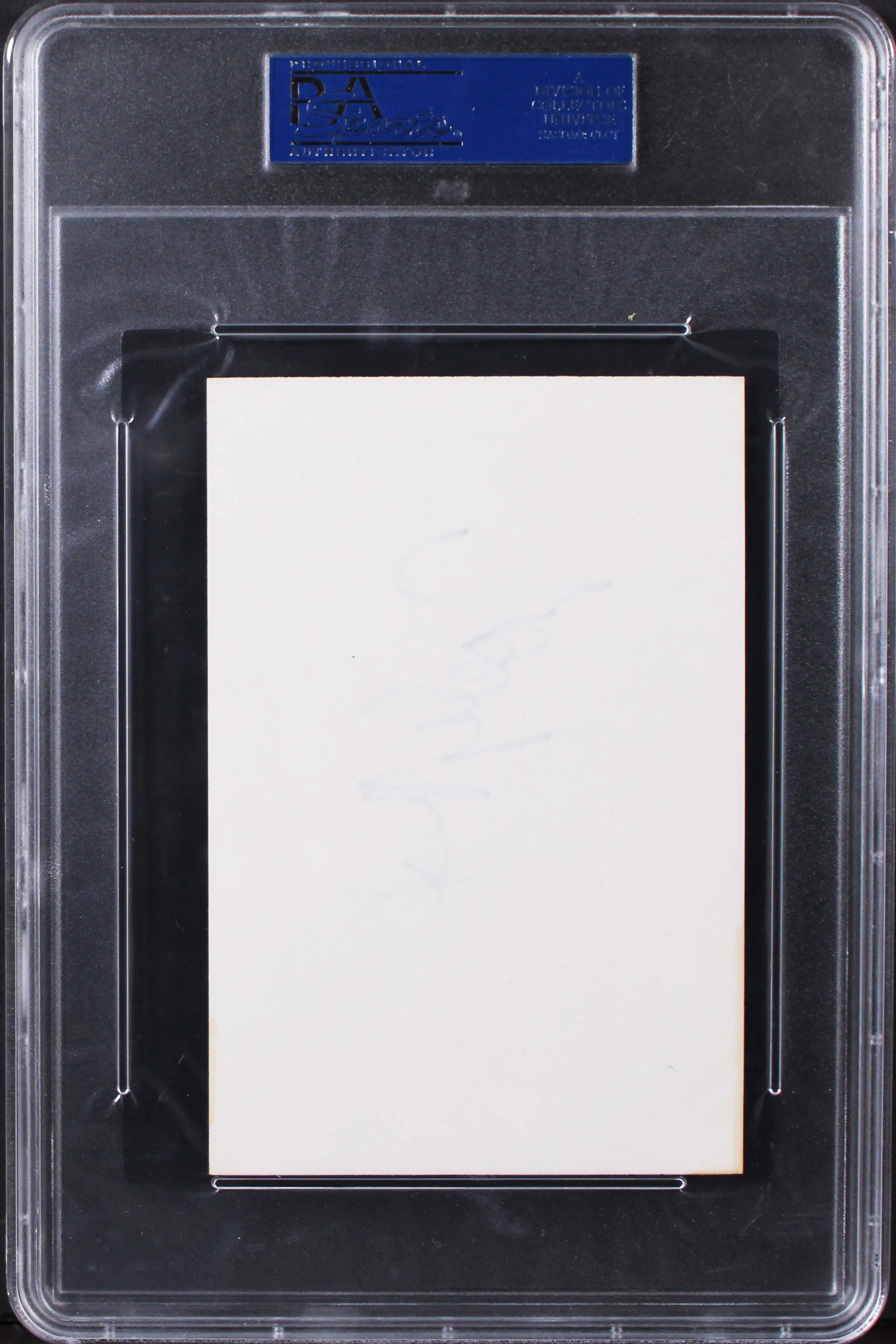 Joley Richardson Nip/Tuck Authentic Signed 4x6 Index Card PSA/DNA Slabbed - Image 3
