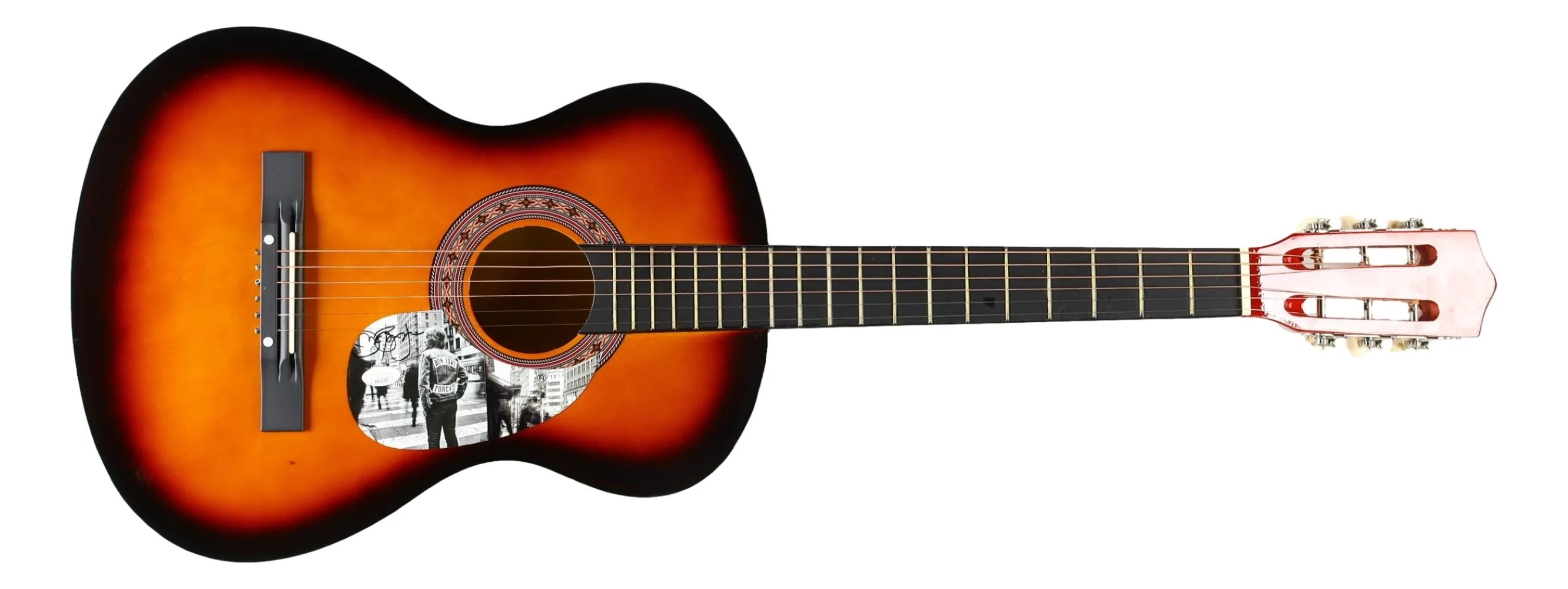 Jon Bon Jovi Signed 38" Acoustic Guitar JSA Hologram