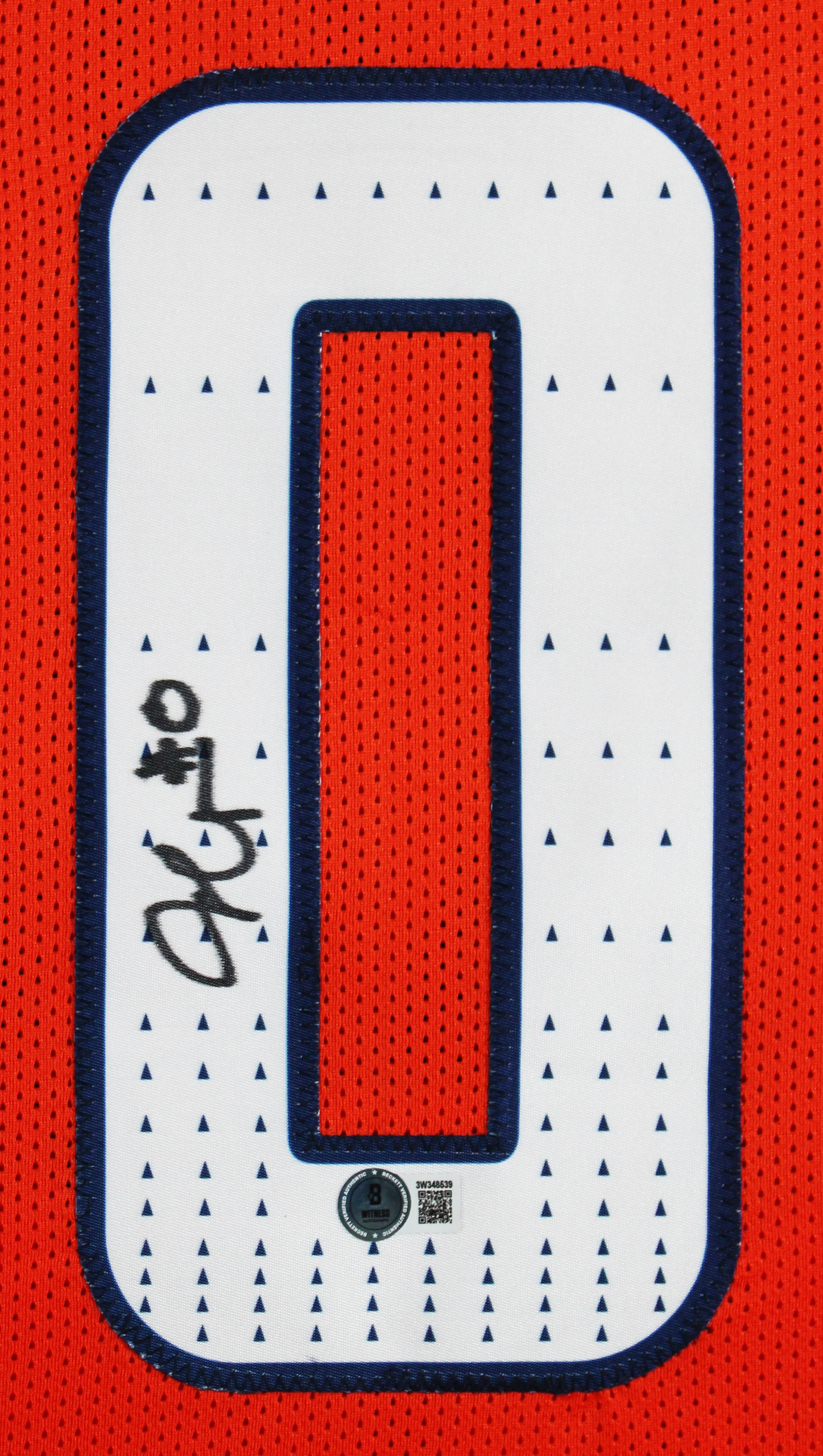 Jonathan Cooper Authentic Signed Orange Pro Style Framed Jersey BAS Witnessed - Image 3