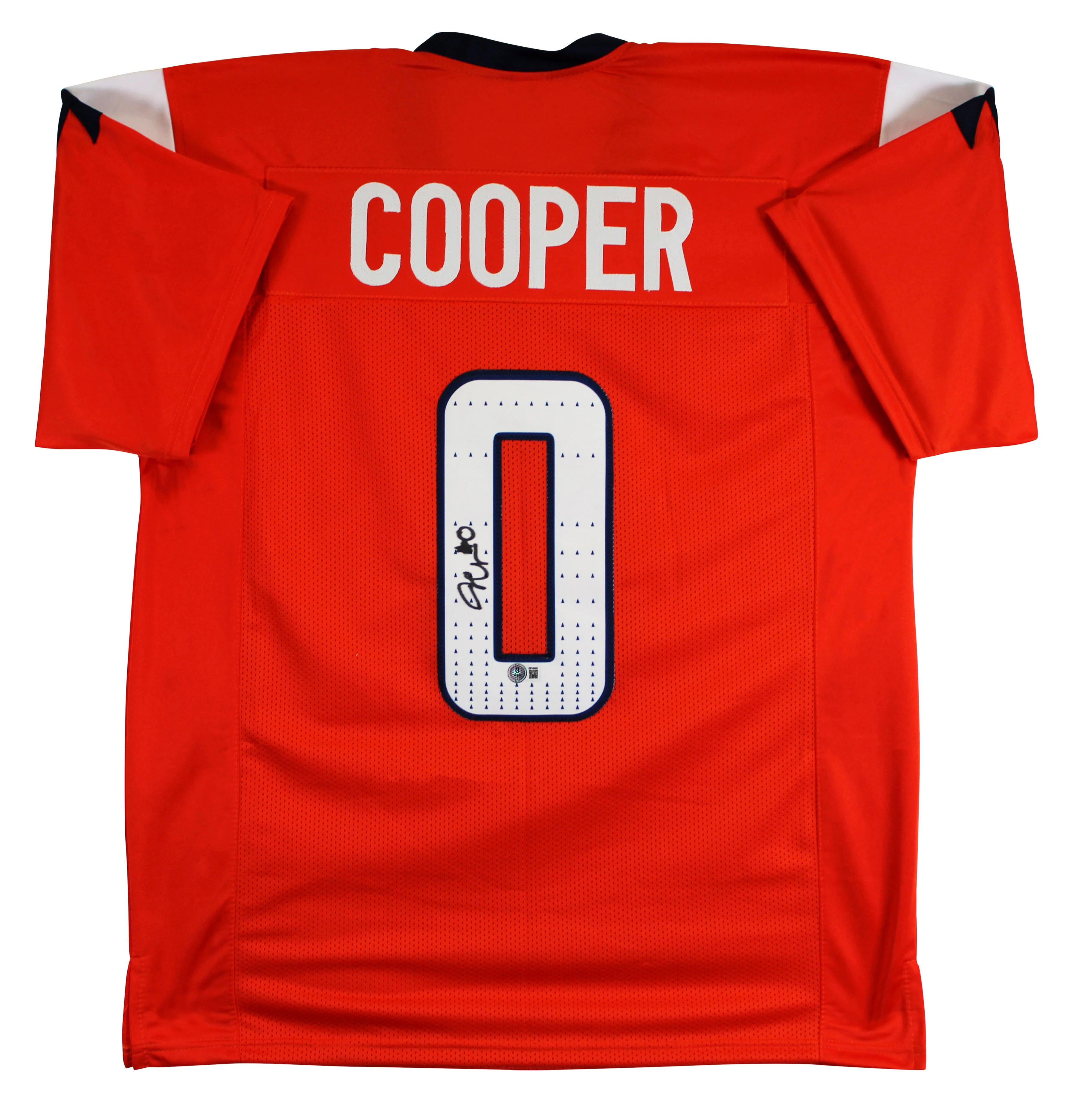 Jonathan Cooper Authentic Signed Orange Pro Style Jersey BAS Witnessed - Image 2