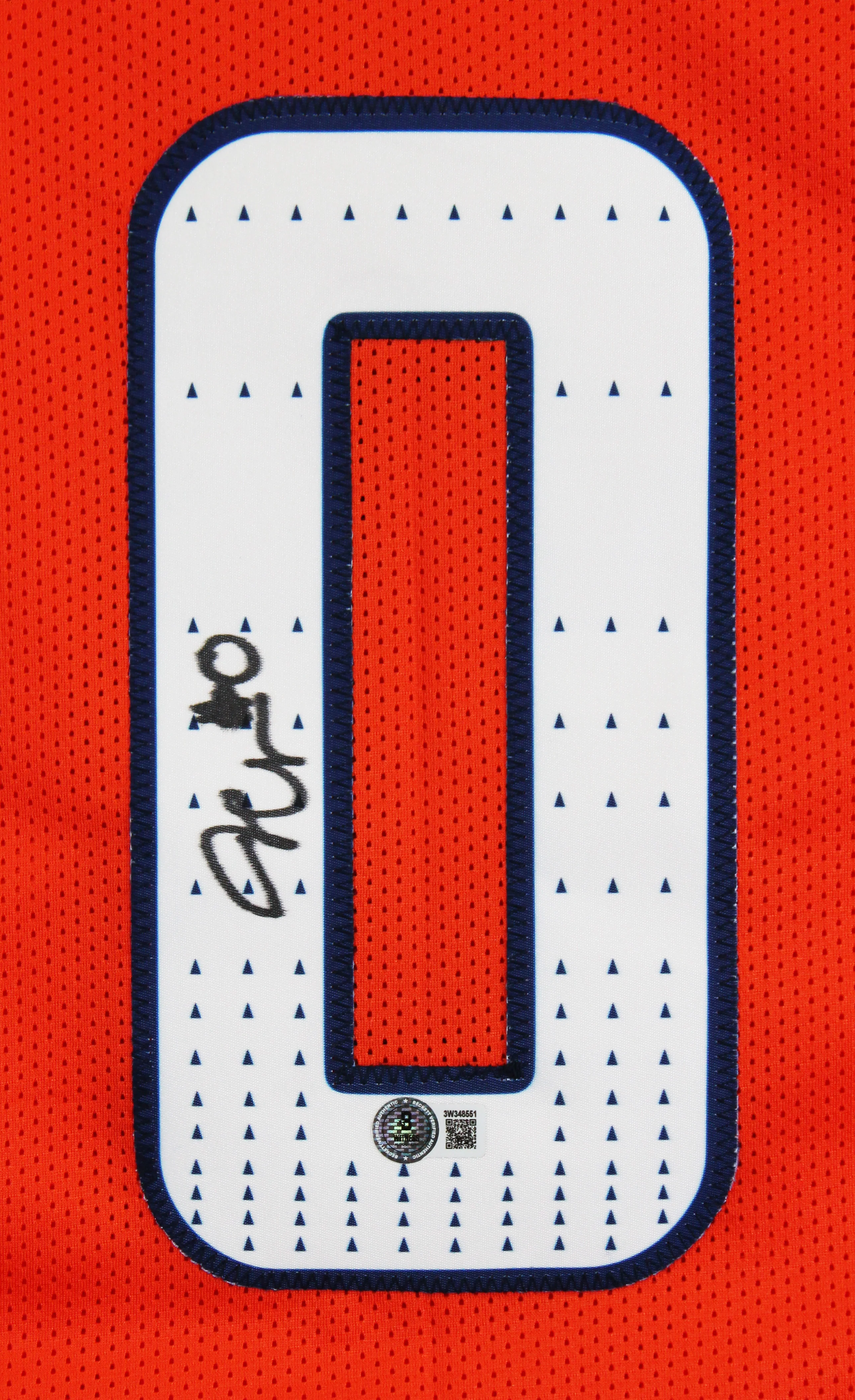 Jonathan Cooper Authentic Signed Orange Pro Style Jersey BAS Witnessed - Image 3