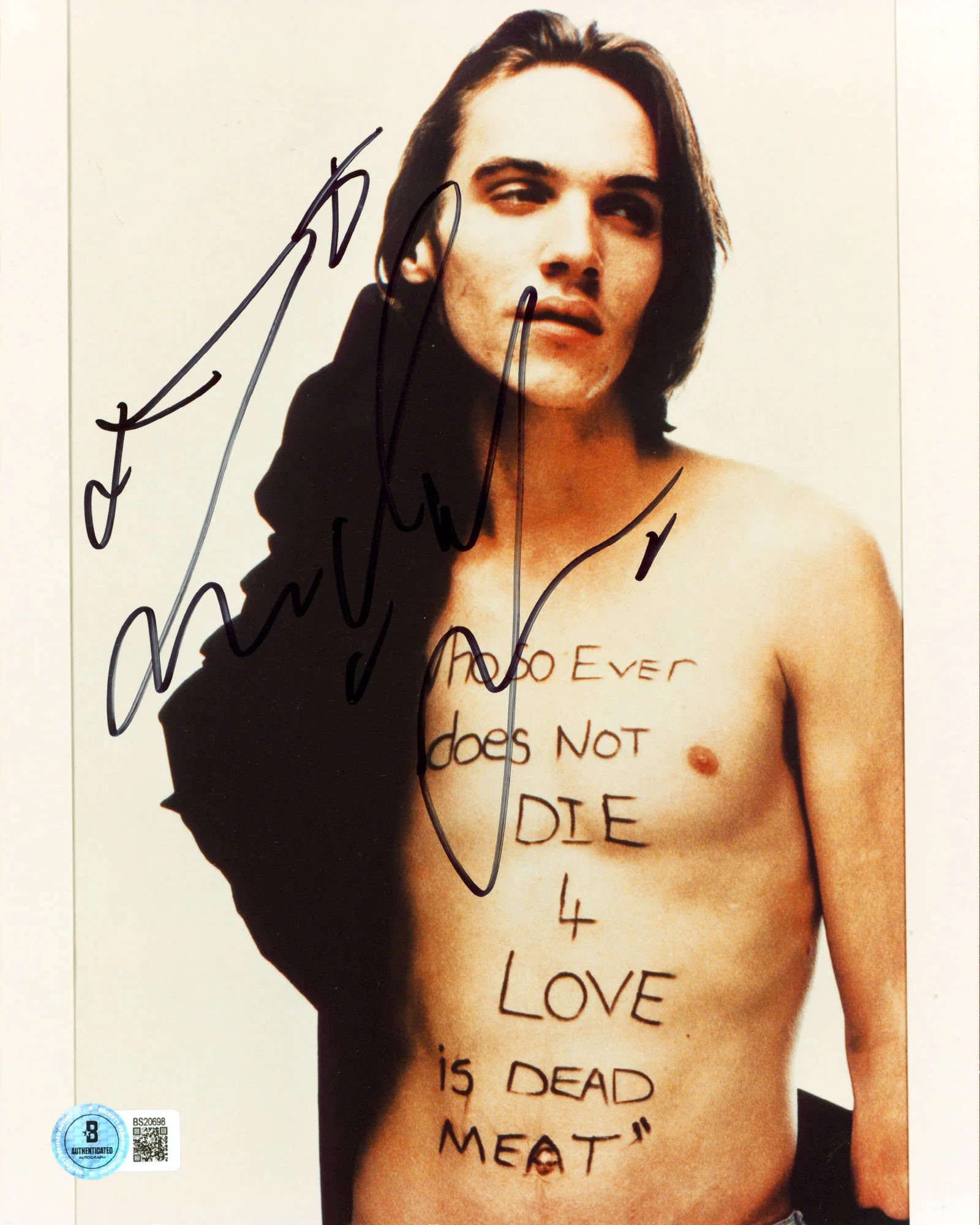 Jonathan Rhys Meyers The Tudors Authentic Signed 8x10 Photo BAS #BS20698
