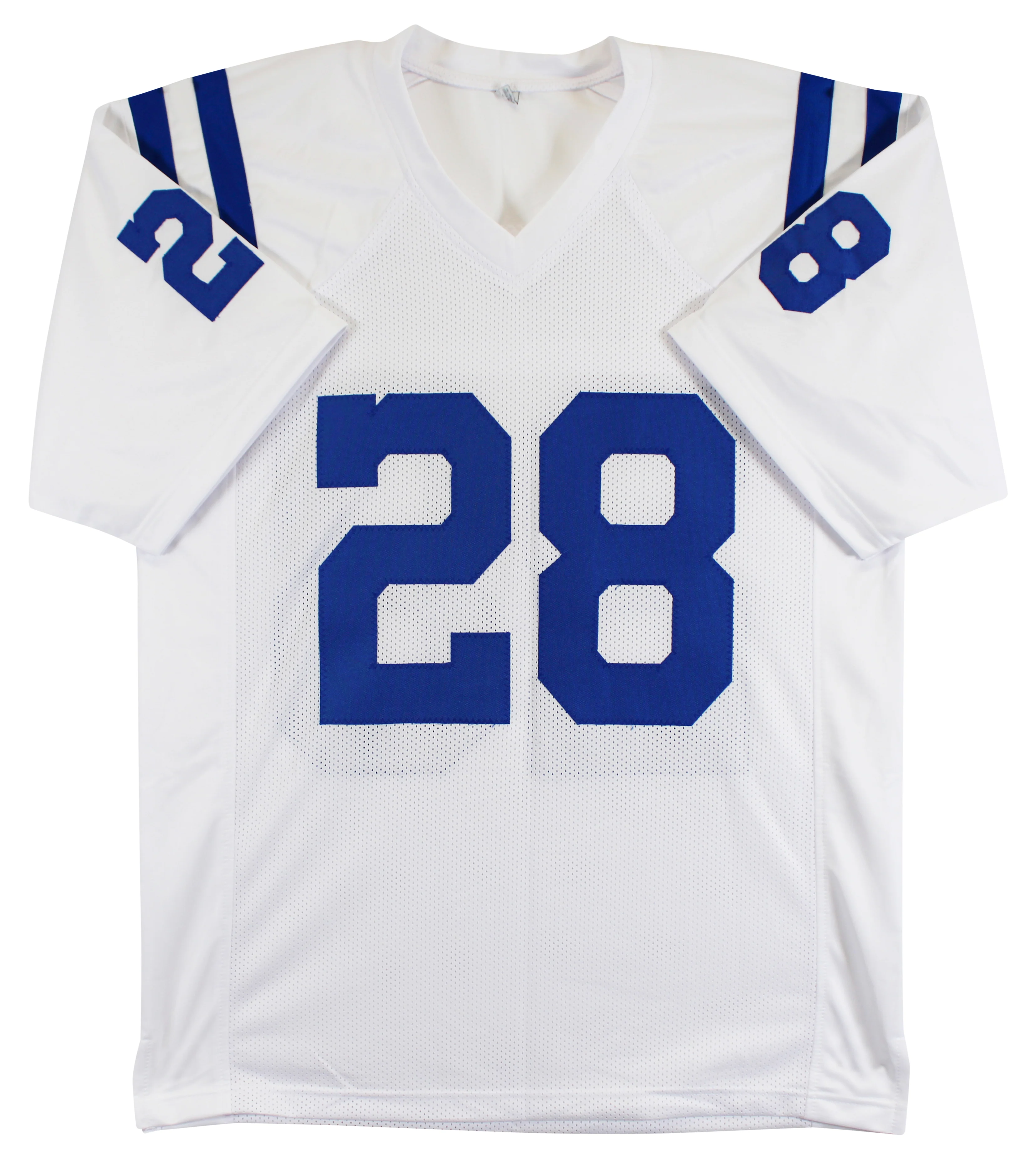 Jonathan Taylor Authentic Signed White Pro Style Jersey Autographed BAS - Image 4
