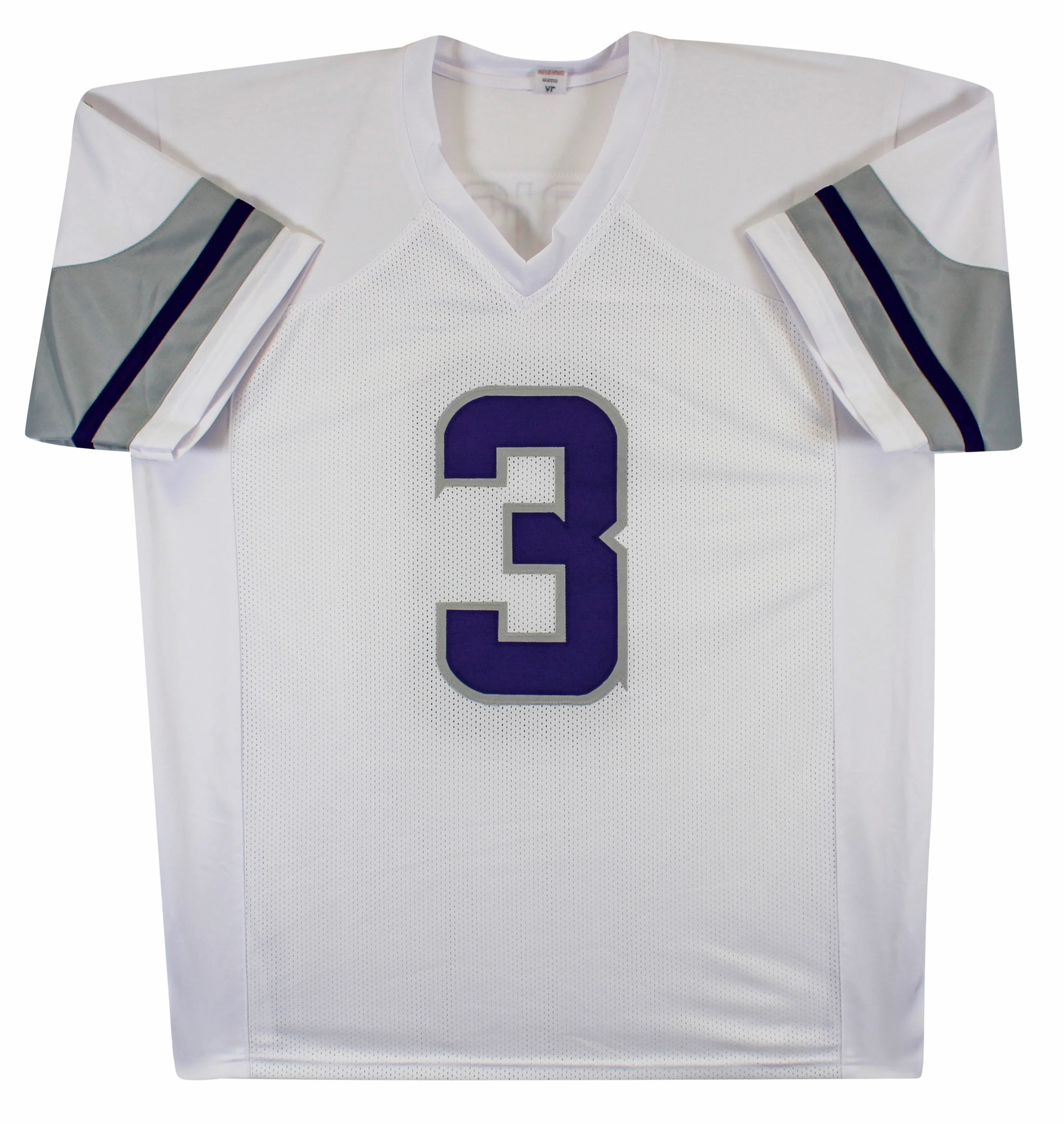 Jordan Addison Authentic Signed White Alternate Pro Style Jersey BAS Witnessed - Image 4