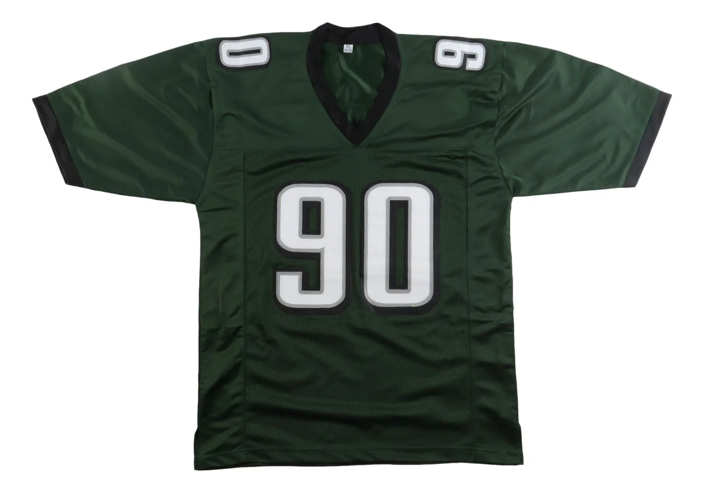 Jordan Davis Philadelphia Signed Green Football Jersey JSA QR Hologram - Image 3