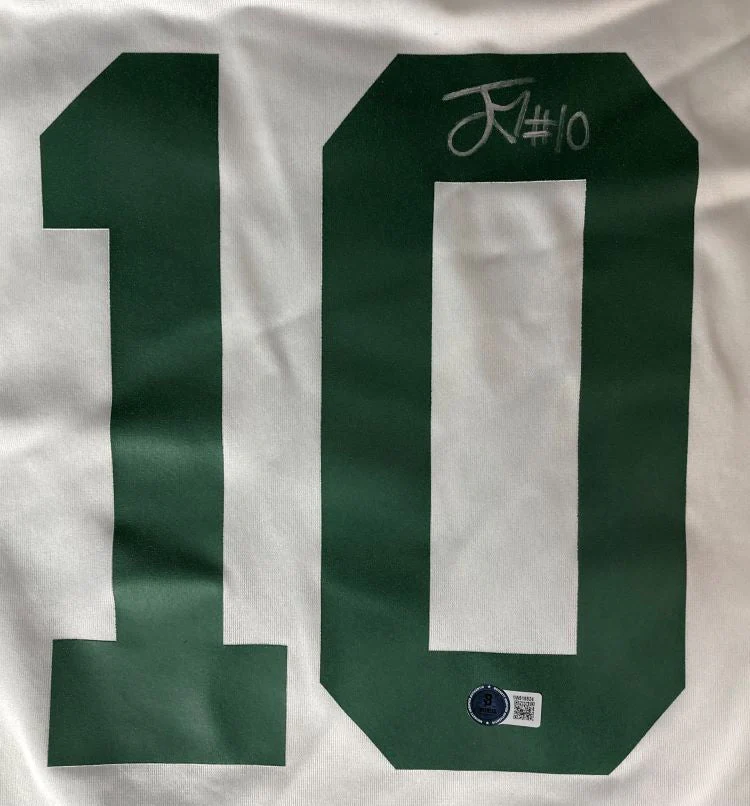 Jordan Love Signed Green Bay Packers White Nike Game Replica Jersey BAS ITP - Image 2