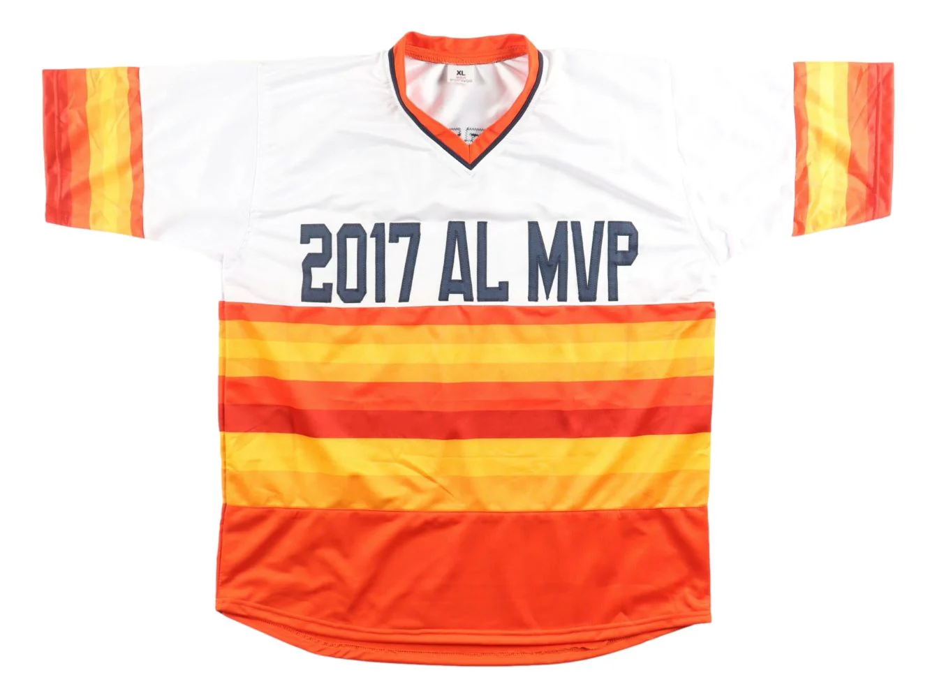 Jose Altuve Houston Signed Alternate White Baseball Jersey BAS - Image 3