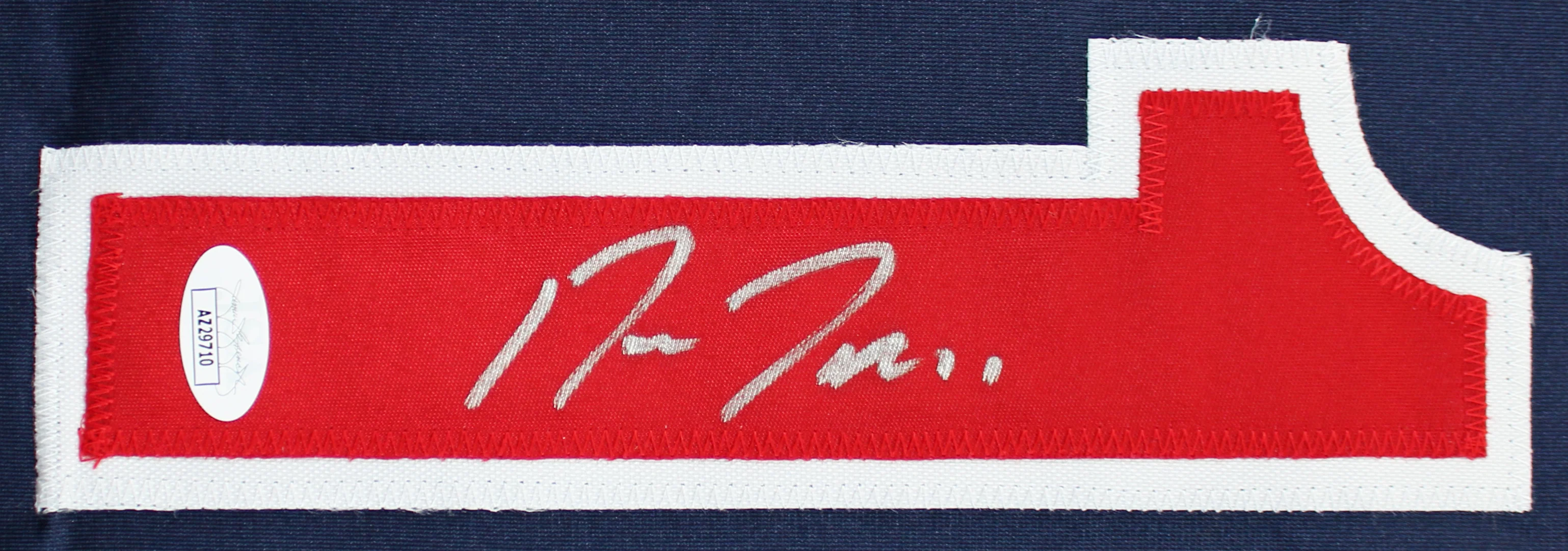 Jose Ramirez Authentic Signed Navy Pro Style Jersey Autographed JSA 2 - Image 3