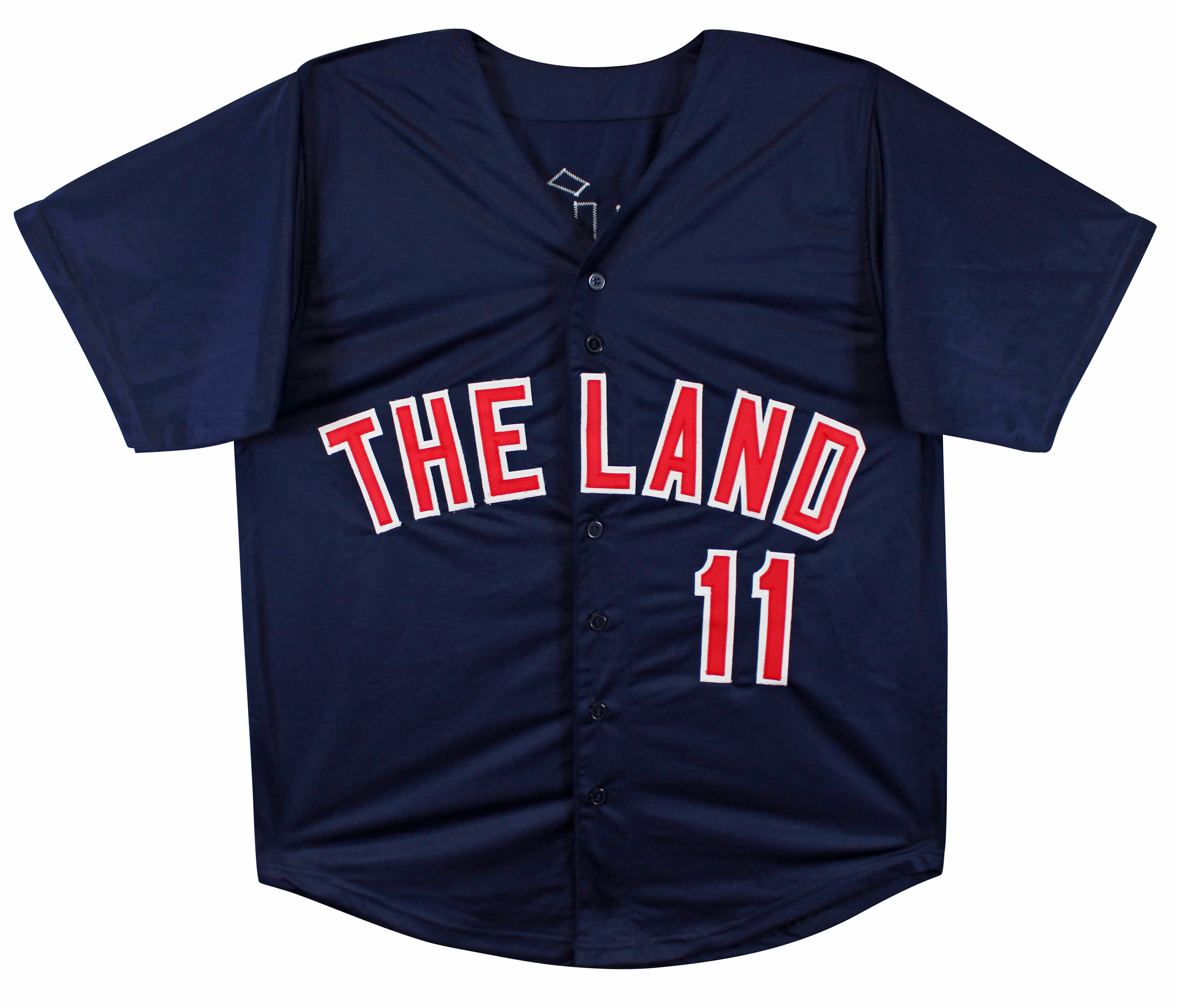 Jose Ramirez Authentic Signed Navy Pro Style Jersey Autographed JSA 2 - Image 4