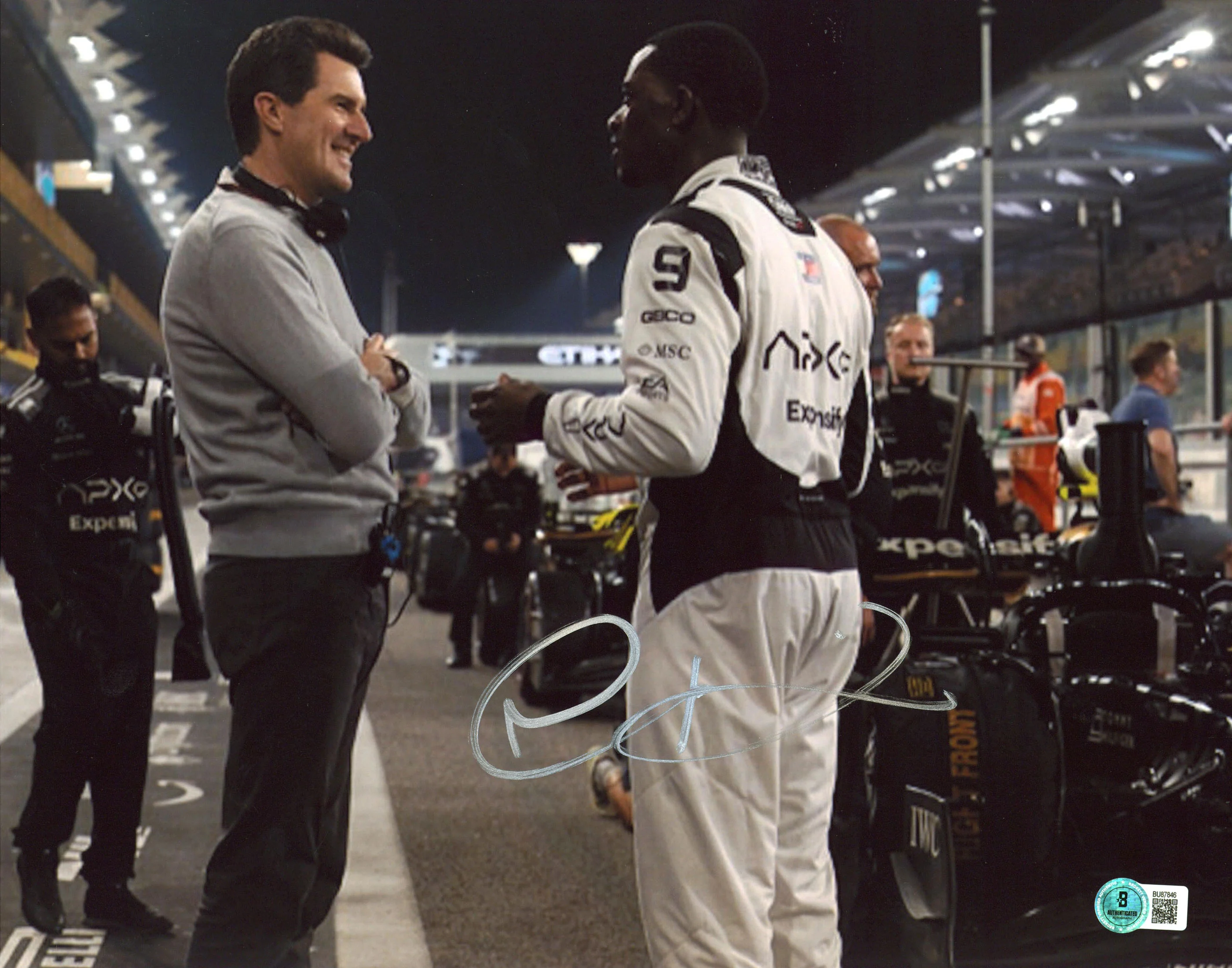 Joseph Kosinski F1 Authentic Signed 11x14 Horizontal Photo BAS #BU87846