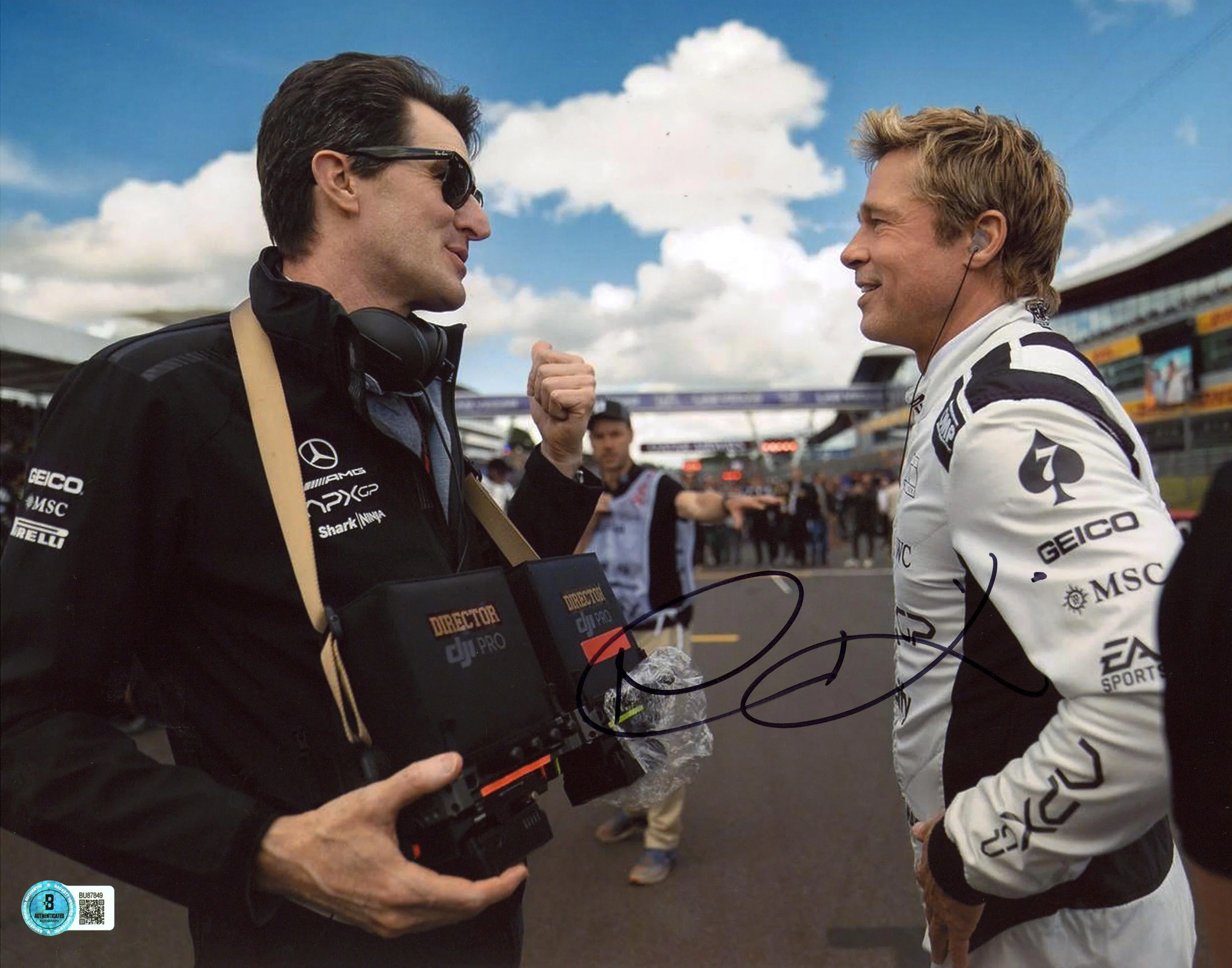 Joseph Kosinski F1 Authentic Signed 11x14 Horizontal Photo BAS #BU87849